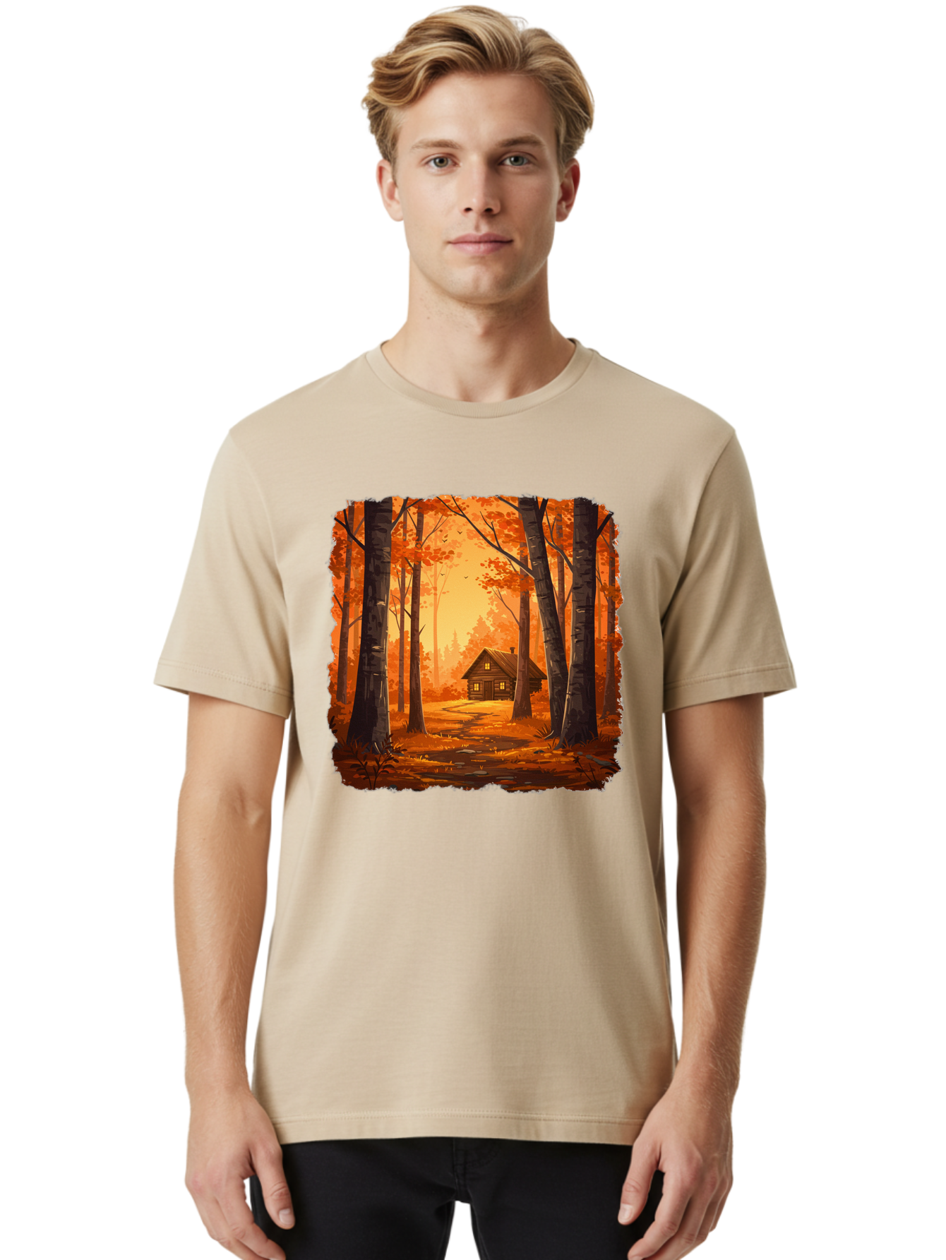 Cozy-Cabin Men'S Graphic Tee, 100% Cotton, Comfortable Casual Summer Wear, Machine Washable, Vintage Camera, Old Camera, Antique Camera, Black Camera, Classic Photography, Photography Equipment, Nostalgic Device, Film Camera, Camera Art Bae987
