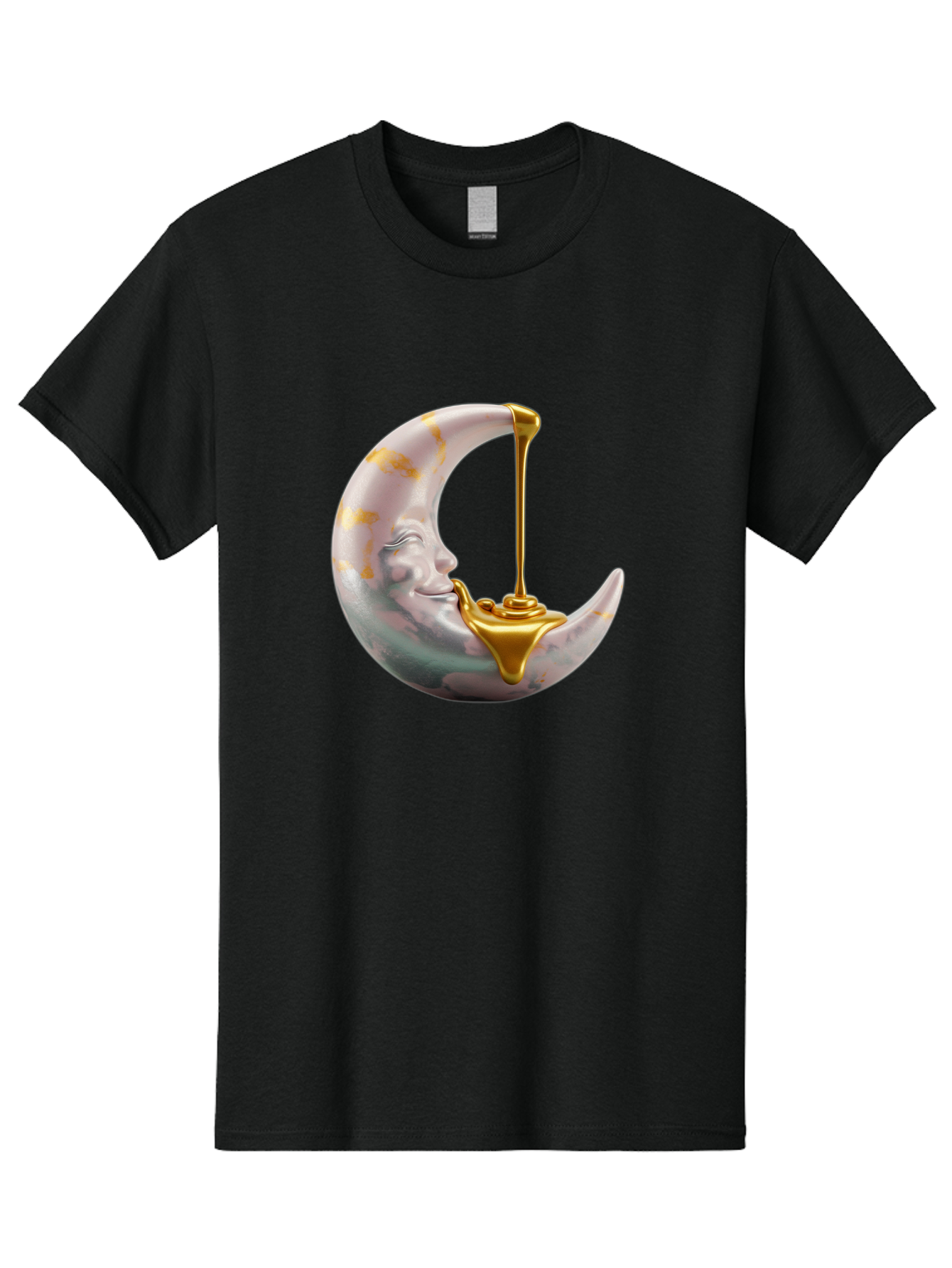 Crescent-Moon-Pouring-Oil Men'S Graphic Tee, 100% Cotton, Comfortable Casual Summer Wear, Machine Washable, Vintage Camera, Old Camera, Antique Camera, Black Camera, Classic Photography, Photography Equipment, Nostalgic Device, Film Camera, Bae988
