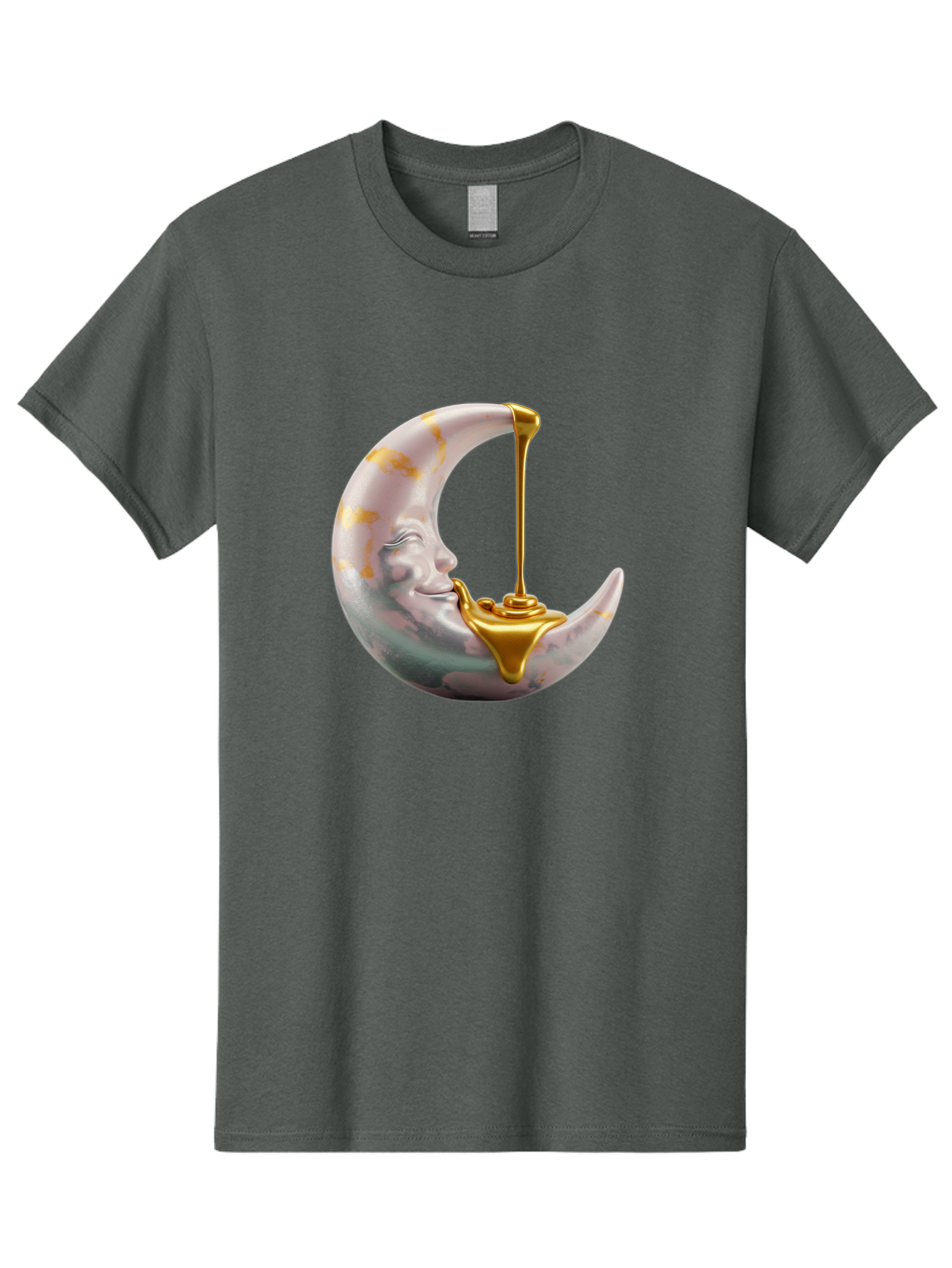 Crescent-Moon-Pouring-Oil Men'S Graphic Tee, 100% Cotton, Comfortable Casual Summer Wear, Machine Washable, Vintage Camera, Old Camera, Antique Camera, Black Camera, Classic Photography, Photography Equipment, Nostalgic Device, Film Camera, Bae988