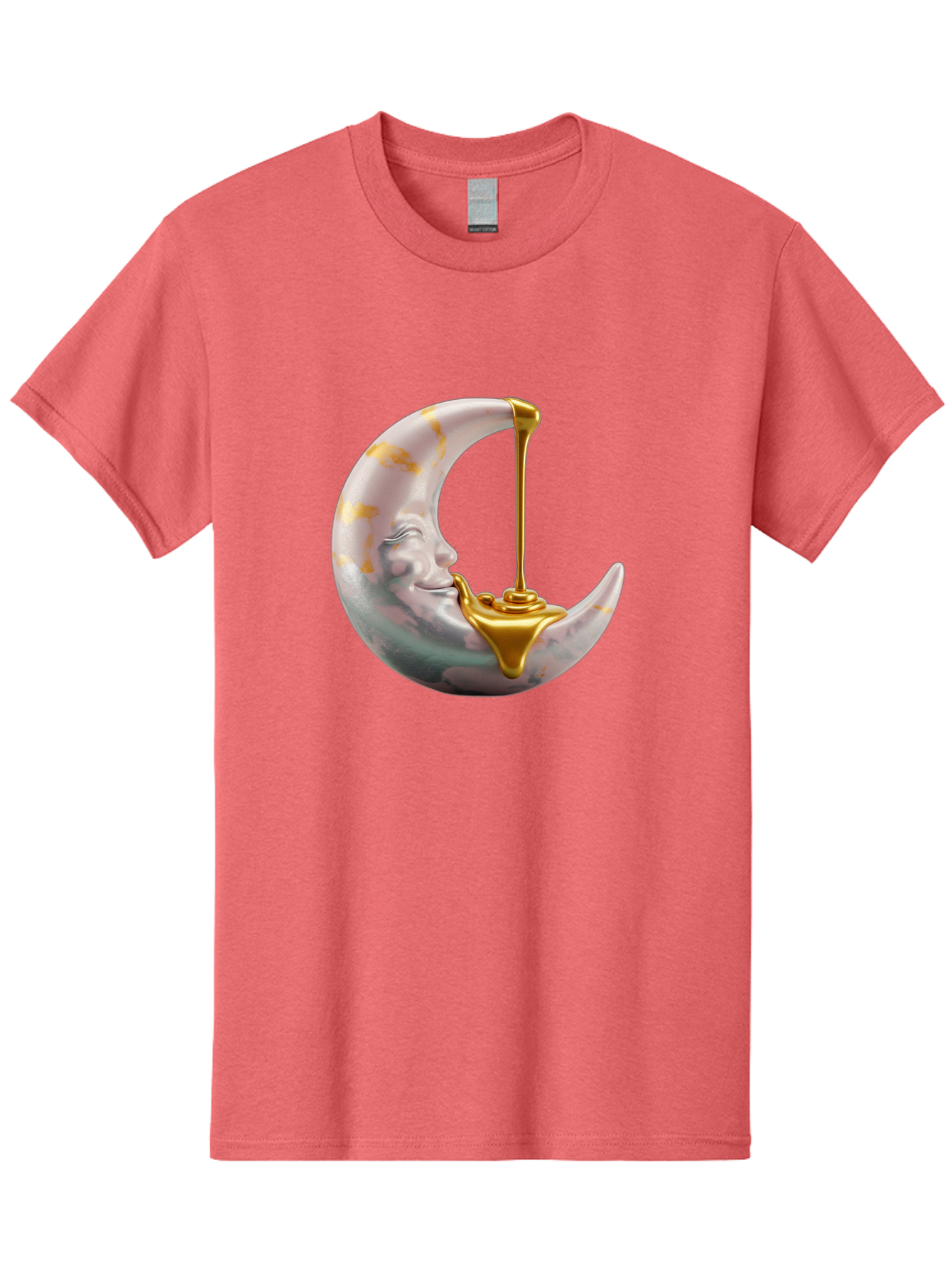Crescent-Moon-Pouring-Oil Men'S Graphic Tee, 100% Cotton, Comfortable Casual Summer Wear, Machine Washable, Vintage Camera, Old Camera, Antique Camera, Black Camera, Classic Photography, Photography Equipment, Nostalgic Device, Film Camera, Bae988