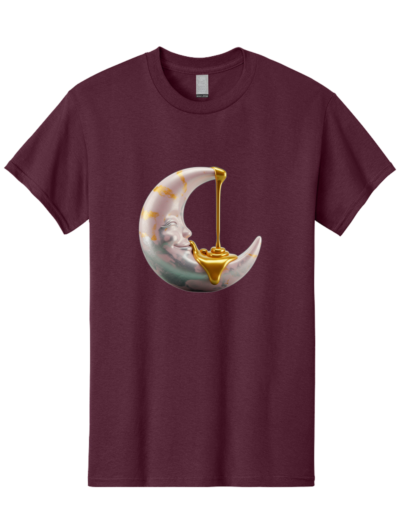 Crescent-Moon-Pouring-Oil Men'S Graphic Tee, 100% Cotton, Comfortable Casual Summer Wear, Machine Washable, Vintage Camera, Old Camera, Antique Camera, Black Camera, Classic Photography, Photography Equipment, Nostalgic Device, Film Camera, Bae988