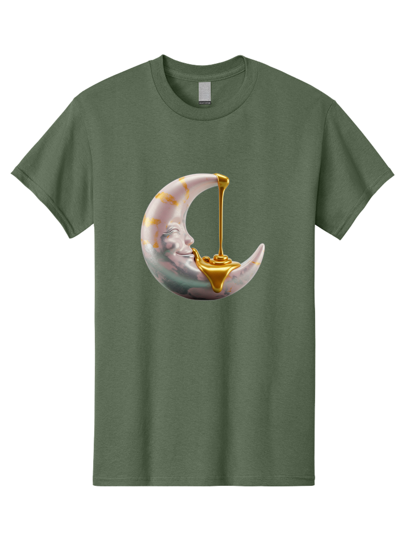 Crescent-Moon-Pouring-Oil Men'S Graphic Tee, 100% Cotton, Comfortable Casual Summer Wear, Machine Washable, Vintage Camera, Old Camera, Antique Camera, Black Camera, Classic Photography, Photography Equipment, Nostalgic Device, Film Camera, Bae988