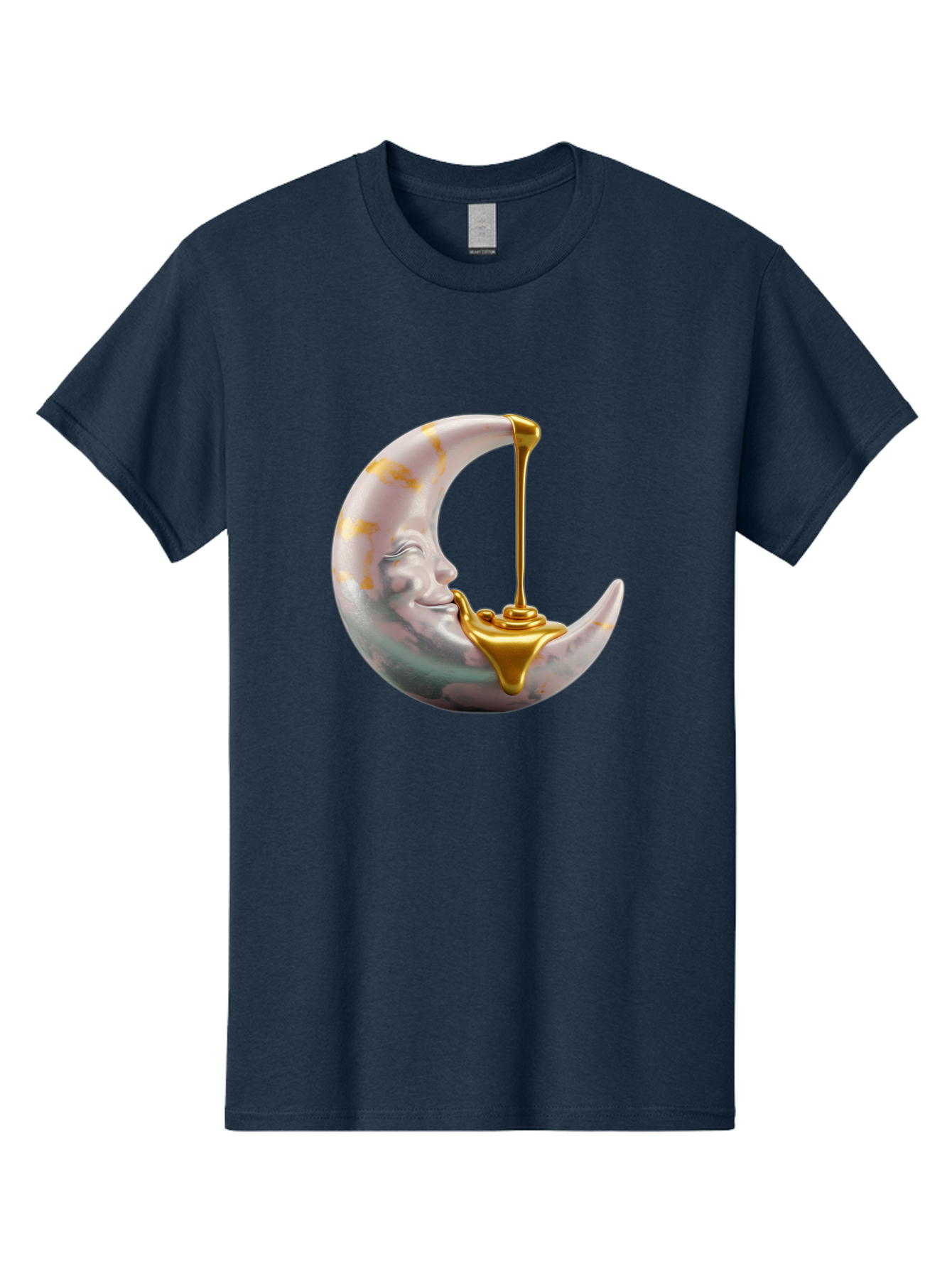 Crescent-Moon-Pouring-Oil Men'S Graphic Tee, 100% Cotton, Comfortable Casual Summer Wear, Machine Washable, Vintage Camera, Old Camera, Antique Camera, Black Camera, Classic Photography, Photography Equipment, Nostalgic Device, Film Camera, Bae988
