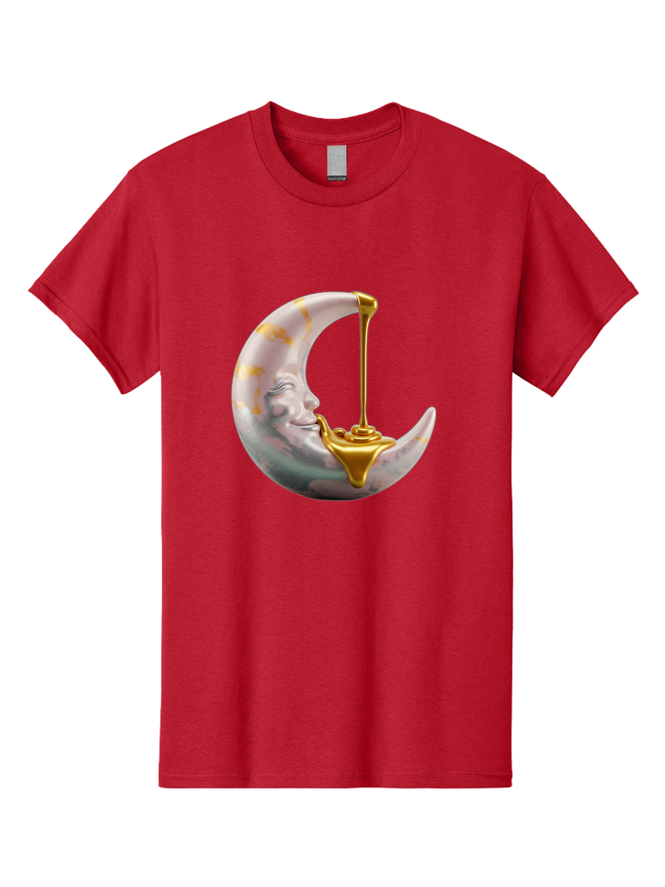 Crescent-Moon-Pouring-Oil Men'S Graphic Tee, 100% Cotton, Comfortable Casual Summer Wear, Machine Washable, Vintage Camera, Old Camera, Antique Camera, Black Camera, Classic Photography, Photography Equipment, Nostalgic Device, Film Camera, Bae988