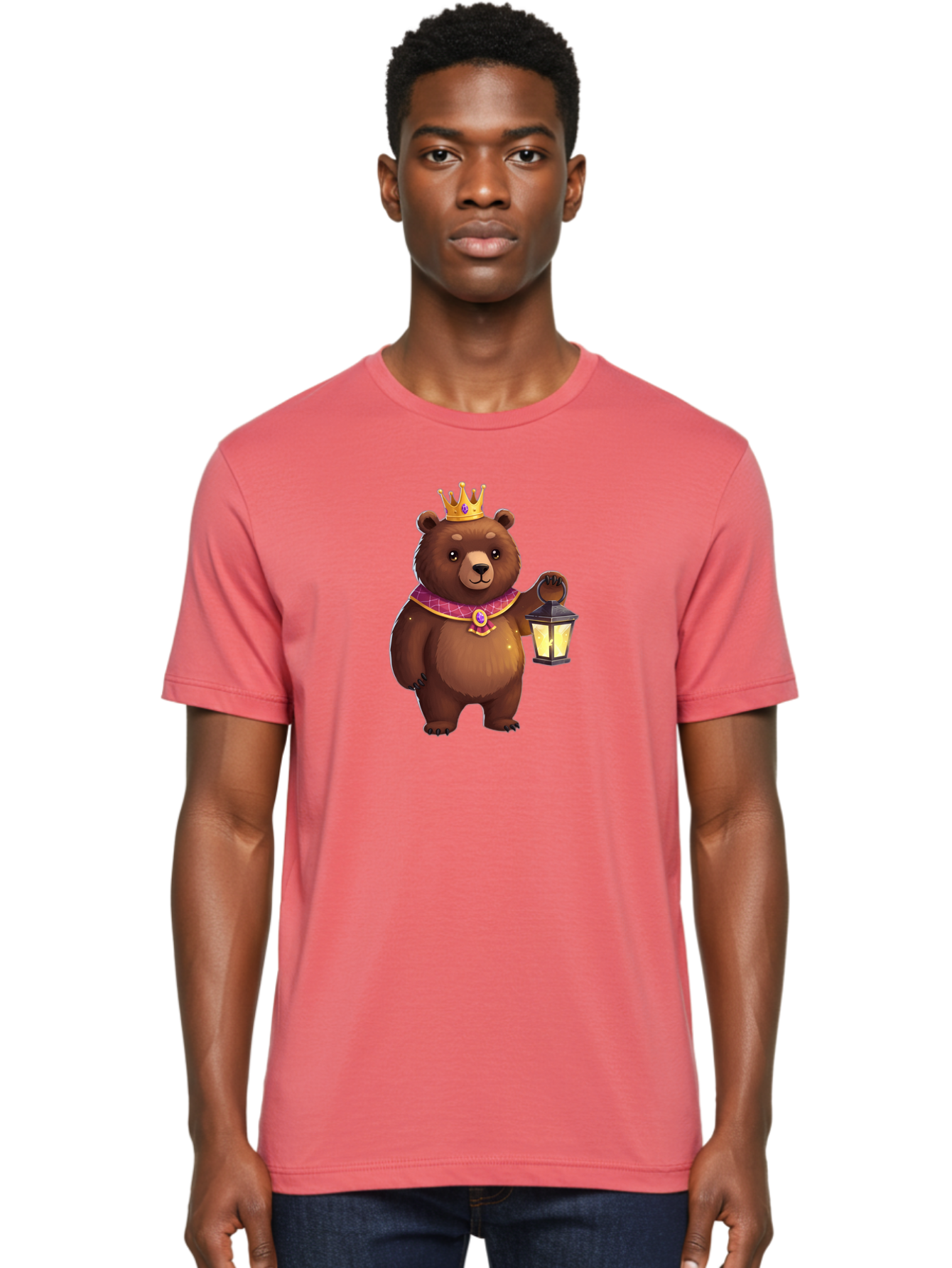 Crowned-Bear-With-Lantern Men'S Graphic Tee, 100% Cotton, Comfortable Casual Summer Wear, Machine Washable, Vintage Camera, Old Camera, Antique Camera, Black Camera, Classic Photography, Photography Equipment, Nostalgic Device, Film Camera, Bae989