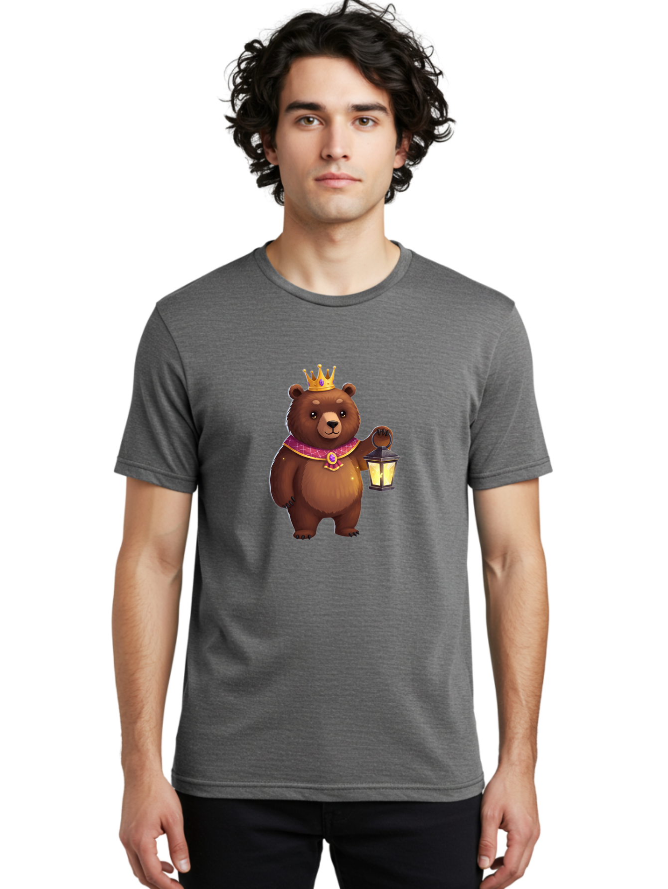 Crowned-Bear-With-Lantern Men'S Graphic Tee, 100% Cotton, Comfortable Casual Summer Wear, Machine Washable, Vintage Camera, Old Camera, Antique Camera, Black Camera, Classic Photography, Photography Equipment, Nostalgic Device, Film Camera, Bae989