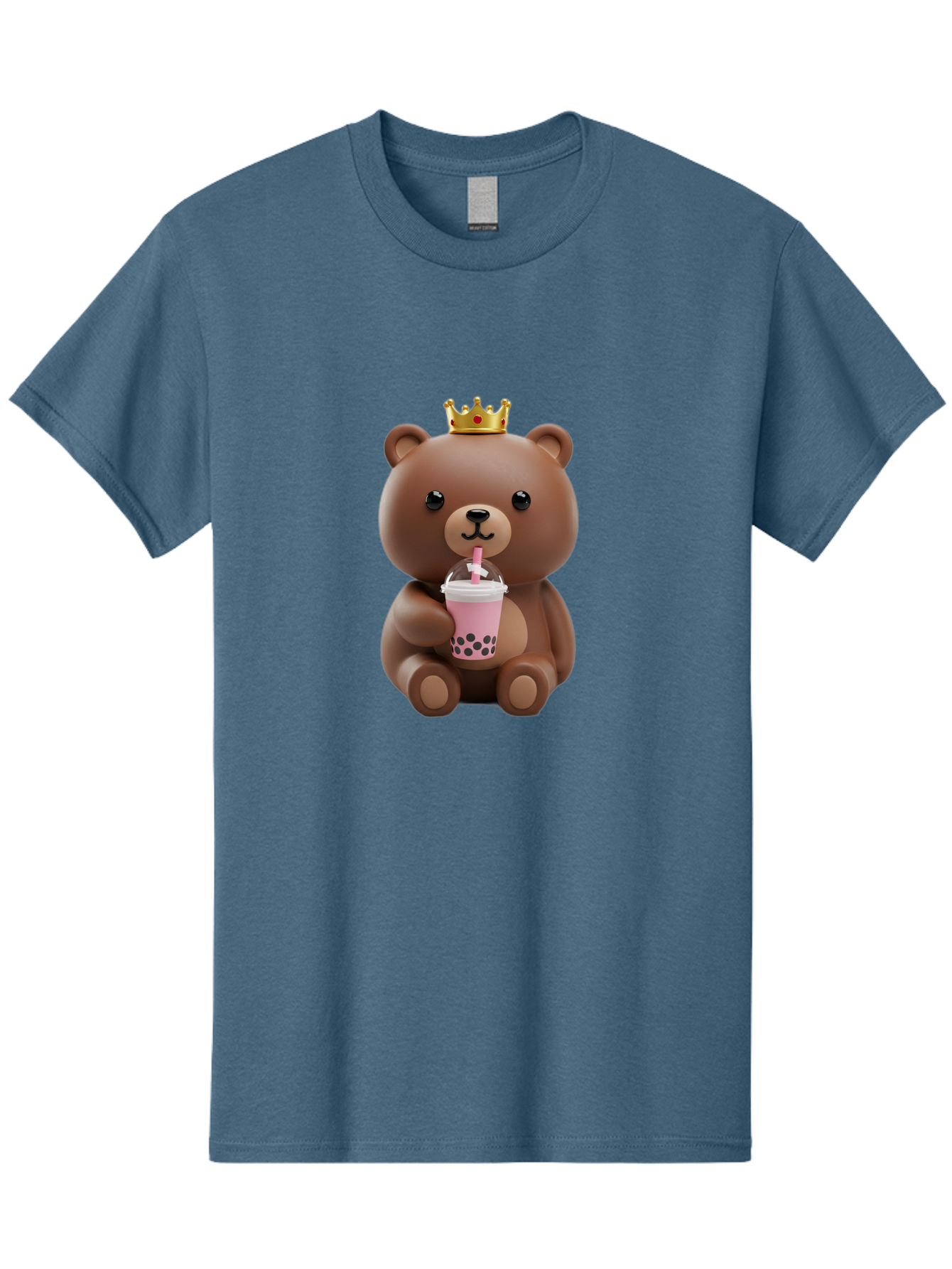 Crowned-Teddy-Bear Men'S Graphic Tee, 100% Cotton, Comfortable Casual Summer Wear, Machine Washable, Vintage Camera, Old Camera, Antique Camera, Black Camera, Classic Photography, Photography Equipment, Nostalgic Device, Film Camera, Bae992