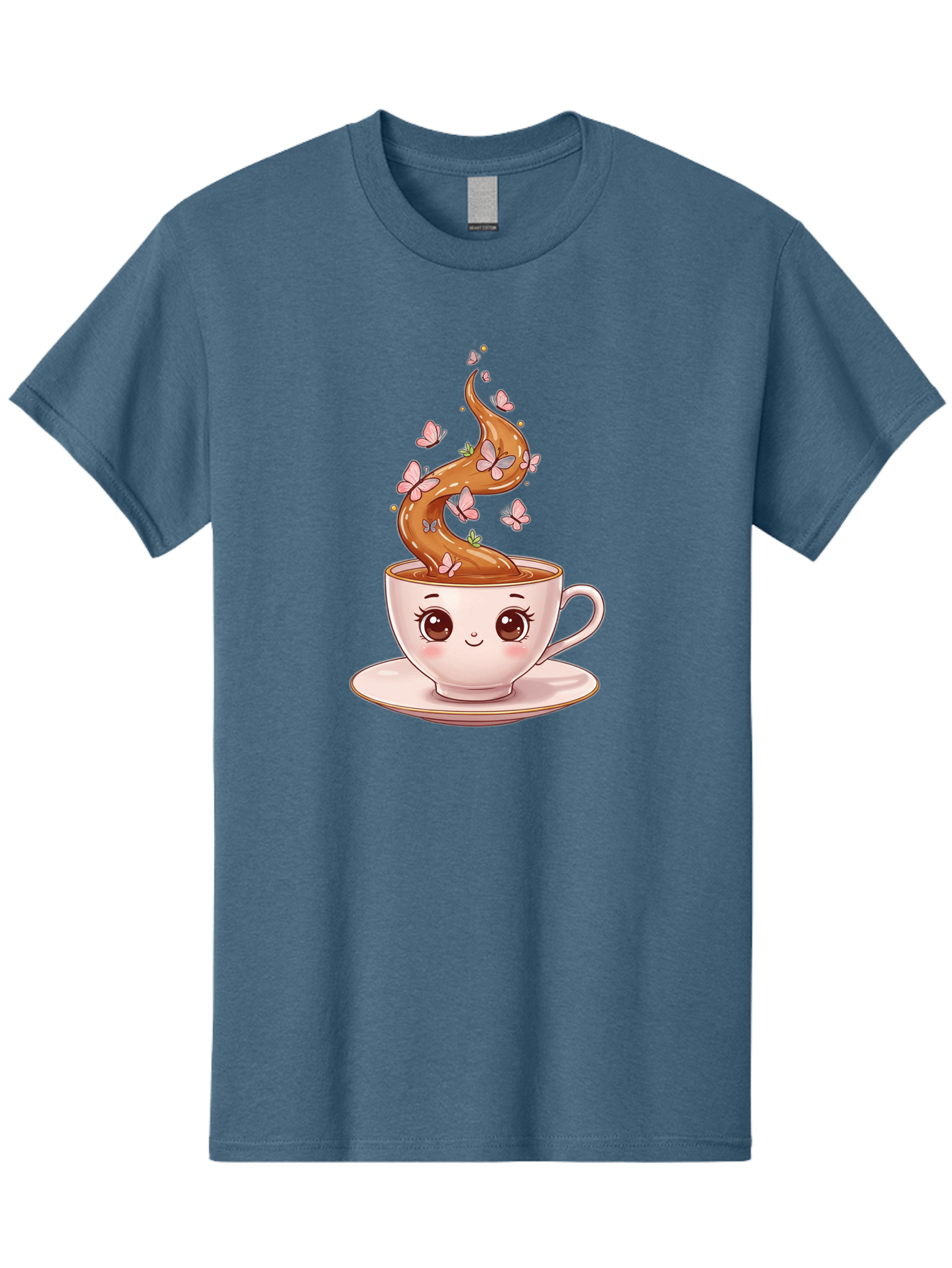 Cup-Of-Coffee-1 Men'S Graphic Tee, 100% Cotton, Comfortable Casual Summer Wear, Machine Washable, Vintage Camera, Old Camera, Antique Camera, Black Camera, Classic Photography, Photography Equipment, Nostalgic Device, Film Camera, Camera Art Bae994