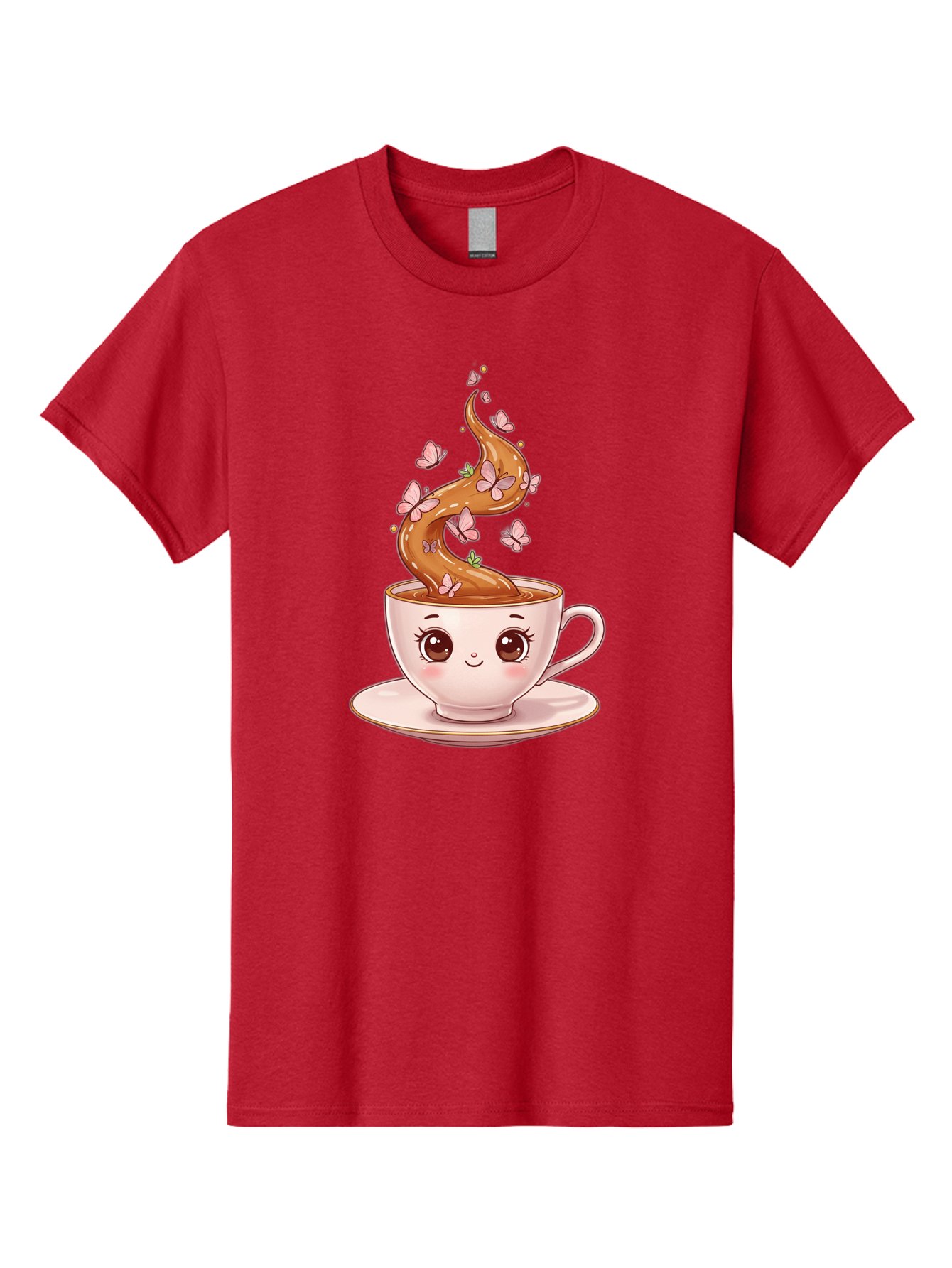 Cup-Of-Coffee-1 Men'S Graphic Tee, 100% Cotton, Comfortable Casual Summer Wear, Machine Washable, Vintage Camera, Old Camera, Antique Camera, Black Camera, Classic Photography, Photography Equipment, Nostalgic Device, Film Camera, Camera Art Bae994