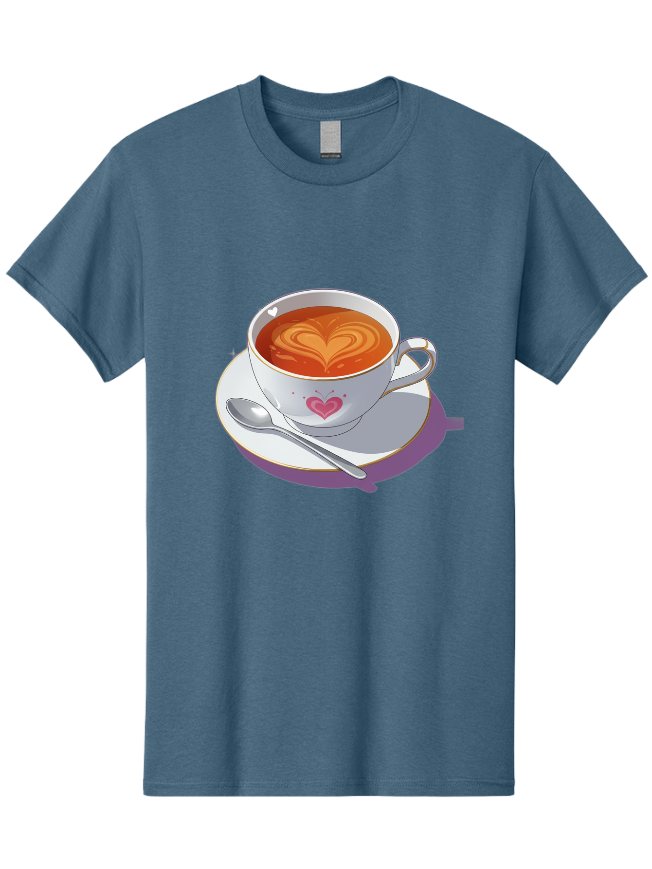 Cup-Of-Coffee-With-Heart Men'S Graphic Tee, 100% Cotton, Comfortable Casual Summer Wear, Machine Washable, Vintage Camera, Old Camera, Antique Camera, Black Camera, Classic Photography, Photography Equipment, Nostalgic Device, Film Camera, Bae995