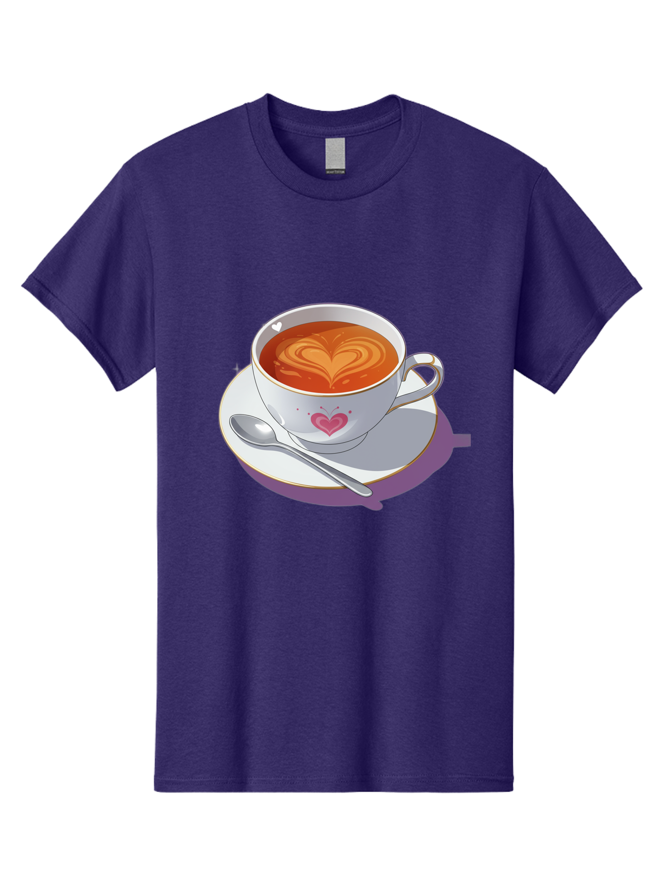 Cup-Of-Coffee-With-Heart Men'S Graphic Tee, 100% Cotton, Comfortable Casual Summer Wear, Machine Washable, Vintage Camera, Old Camera, Antique Camera, Black Camera, Classic Photography, Photography Equipment, Nostalgic Device, Film Camera, Bae995