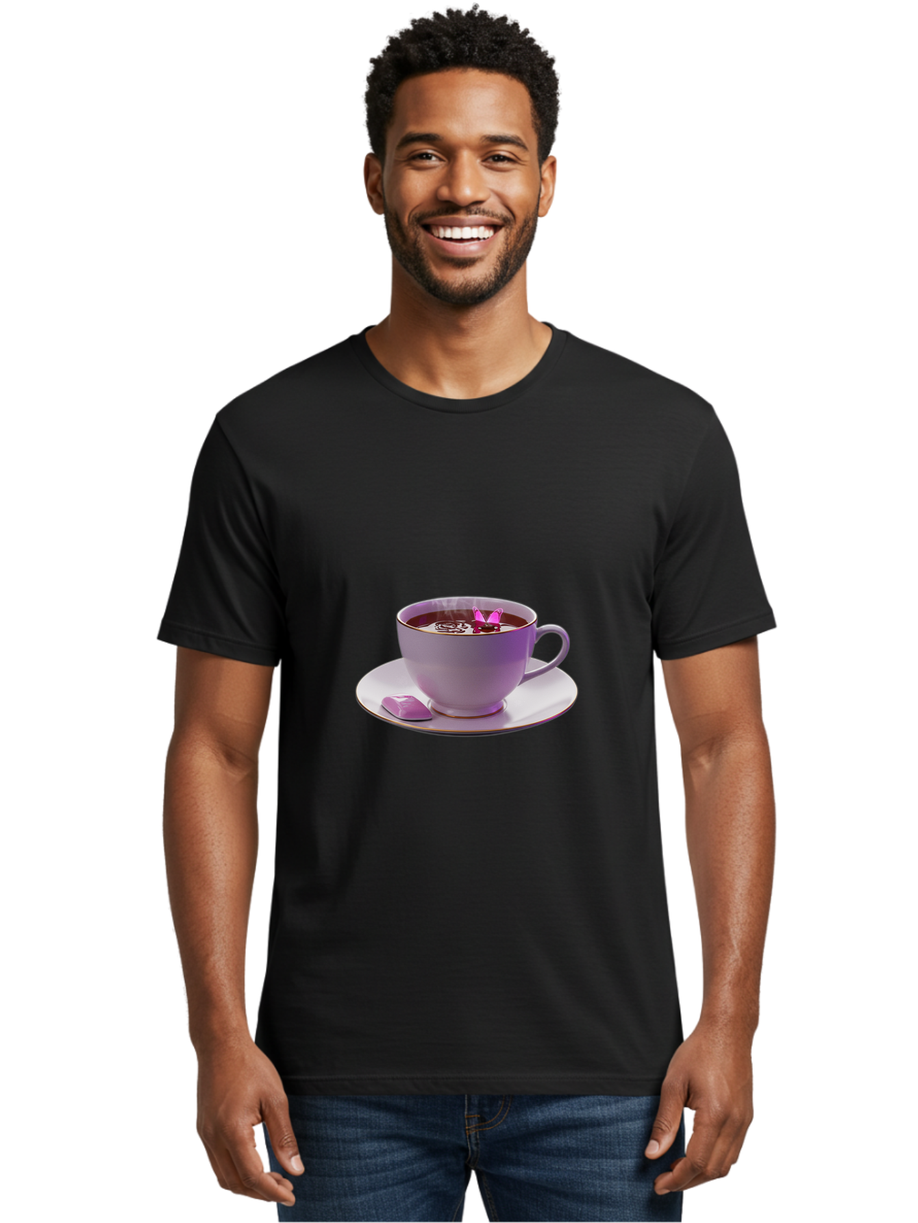 Cup-Of-Coffee Men'S Graphic Tee, 100% Cotton, Comfortable Casual Summer Wear, Machine Washable, Vintage Camera, Old Camera, Antique Camera, Black Camera, Classic Photography, Photography Equipment, Nostalgic Device, Film Camera, Camera Art Bae996