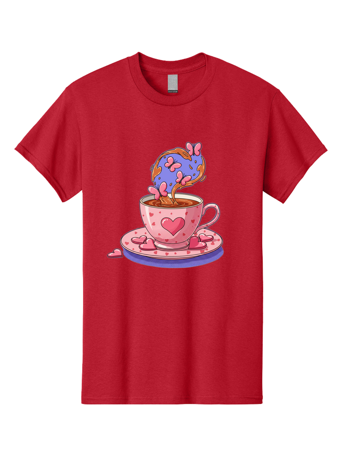 Cup-Of-Hearts Men'S Graphic Tee, 100% Cotton, Comfortable Casual Summer Wear, Machine Washable, Vintage Camera, Old Camera, Antique Camera, Black Camera, Classic Photography, Photography Equipment, Nostalgic Device, Film Camera, Camera Art Bae997