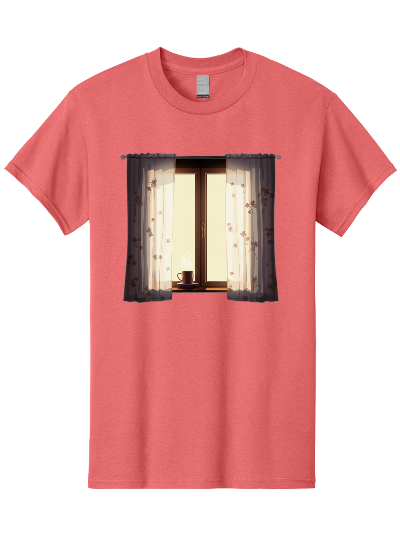 Curtains-Coffee-Cup Men'S Graphic Tee, 100% Cotton, Comfortable Casual Summer Wear, Machine Washable, Vintage Camera, Old Camera, Antique Camera, Black Camera, Classic Photography, Photography Equipment, Nostalgic Device, Film Camera, Bae999