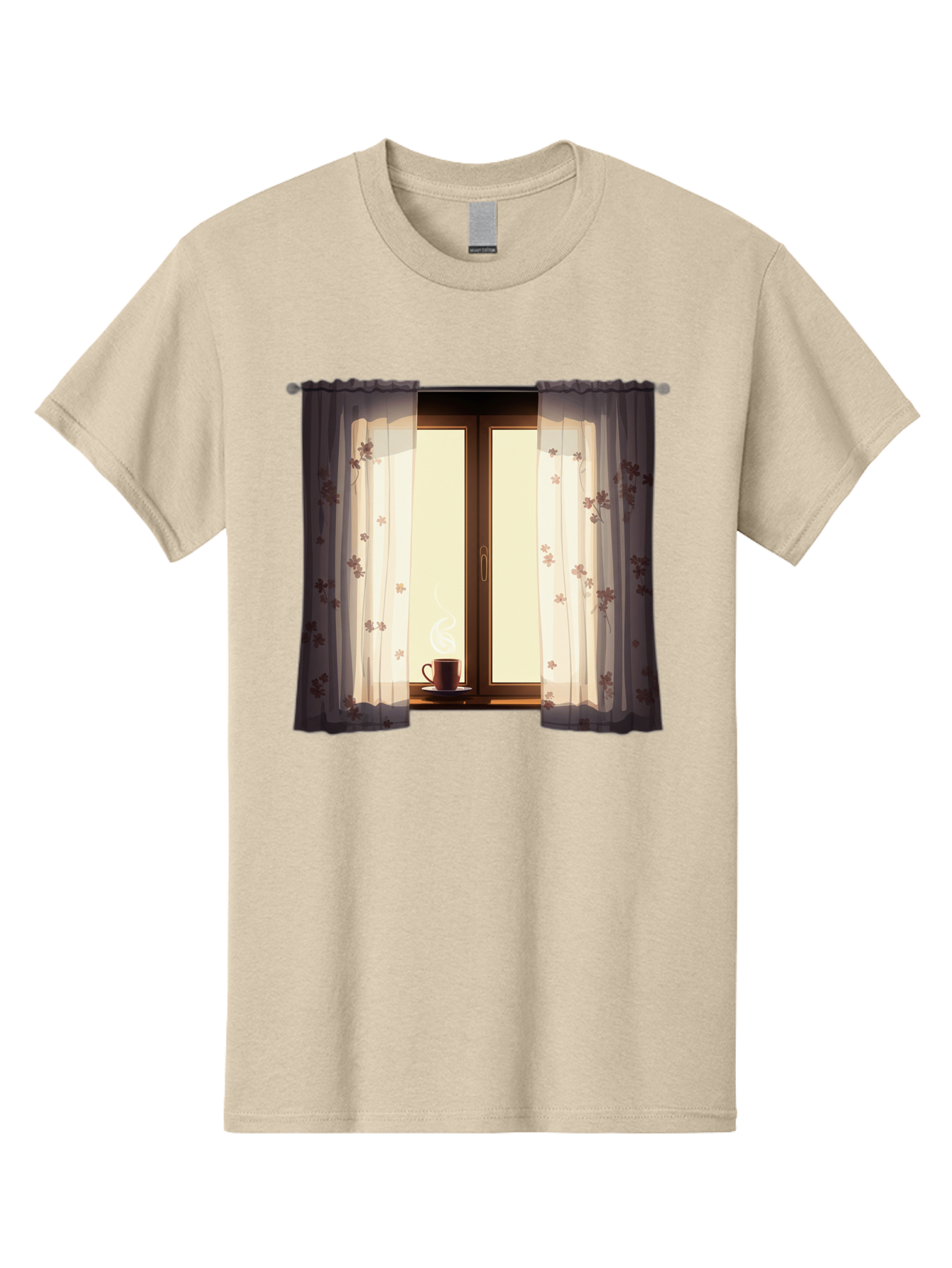 Curtains-Coffee-Cup Men'S Graphic Tee, 100% Cotton, Comfortable Casual Summer Wear, Machine Washable, Vintage Camera, Old Camera, Antique Camera, Black Camera, Classic Photography, Photography Equipment, Nostalgic Device, Film Camera, Bae999