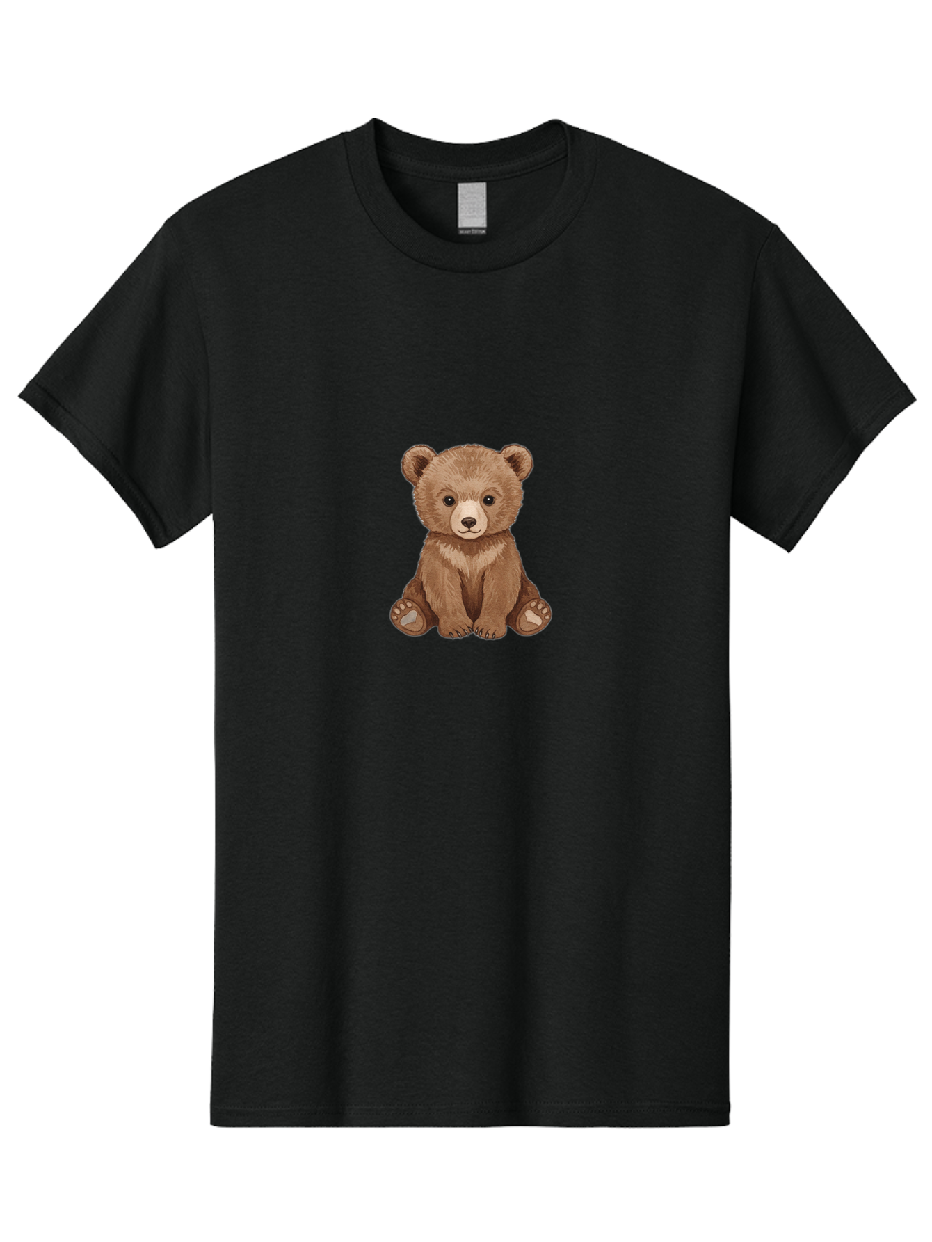 Cute-Brown-Bear Men'S Graphic Tee, 100% Cotton, Comfortable Casual Summer Wear, Machine Washable, Vintage Camera, Old Camera, Antique Camera, Black Camera, Classic Photography, Photography Equipment, Nostalgic Device, Film Camera, Camera Art Baf000