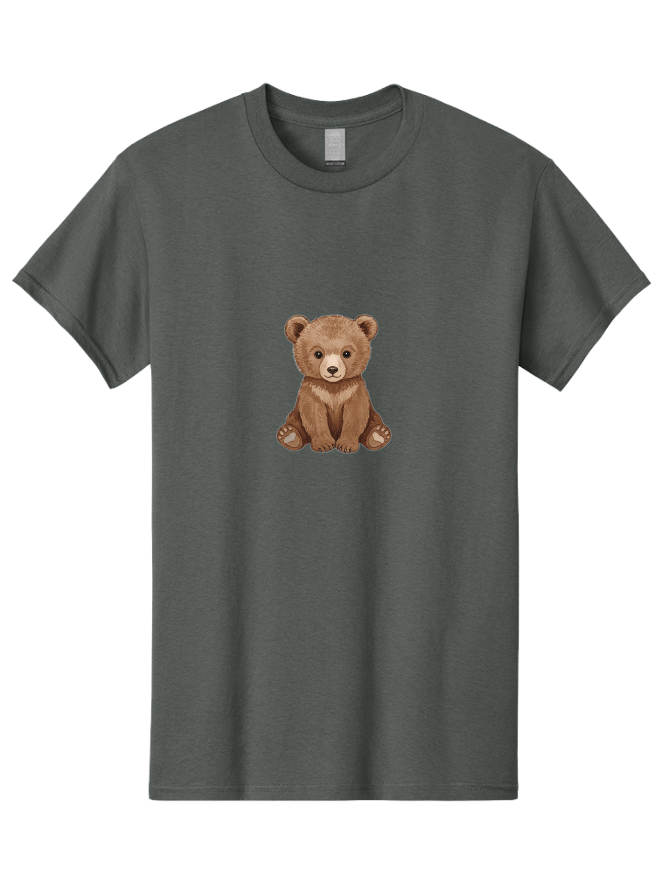 Cute-Brown-Bear Men'S Graphic Tee, 100% Cotton, Comfortable Casual Summer Wear, Machine Washable, Vintage Camera, Old Camera, Antique Camera, Black Camera, Classic Photography, Photography Equipment, Nostalgic Device, Film Camera, Camera Art Baf000