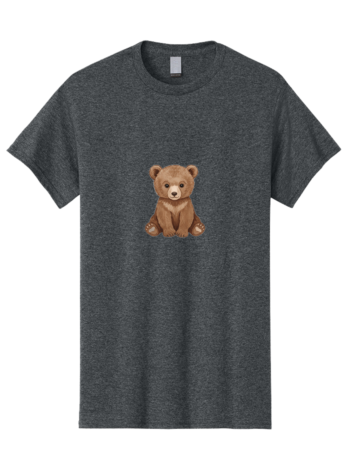 Cute-Brown-Bear Men'S Graphic Tee, 100% Cotton, Comfortable Casual Summer Wear, Machine Washable, Vintage Camera, Old Camera, Antique Camera, Black Camera, Classic Photography, Photography Equipment, Nostalgic Device, Film Camera, Camera Art Baf000