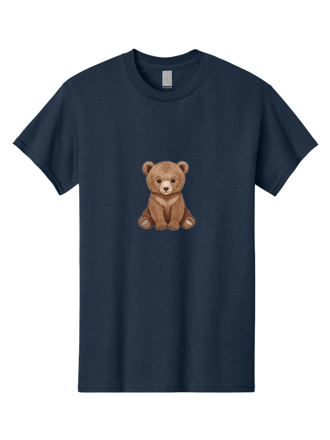 Cute-Brown-Bear Men'S Graphic Tee, 100% Cotton, Comfortable Casual Summer Wear, Machine Washable, Vintage Camera, Old Camera, Antique Camera, Black Camera, Classic Photography, Photography Equipment, Nostalgic Device, Film Camera, Camera Art Baf000