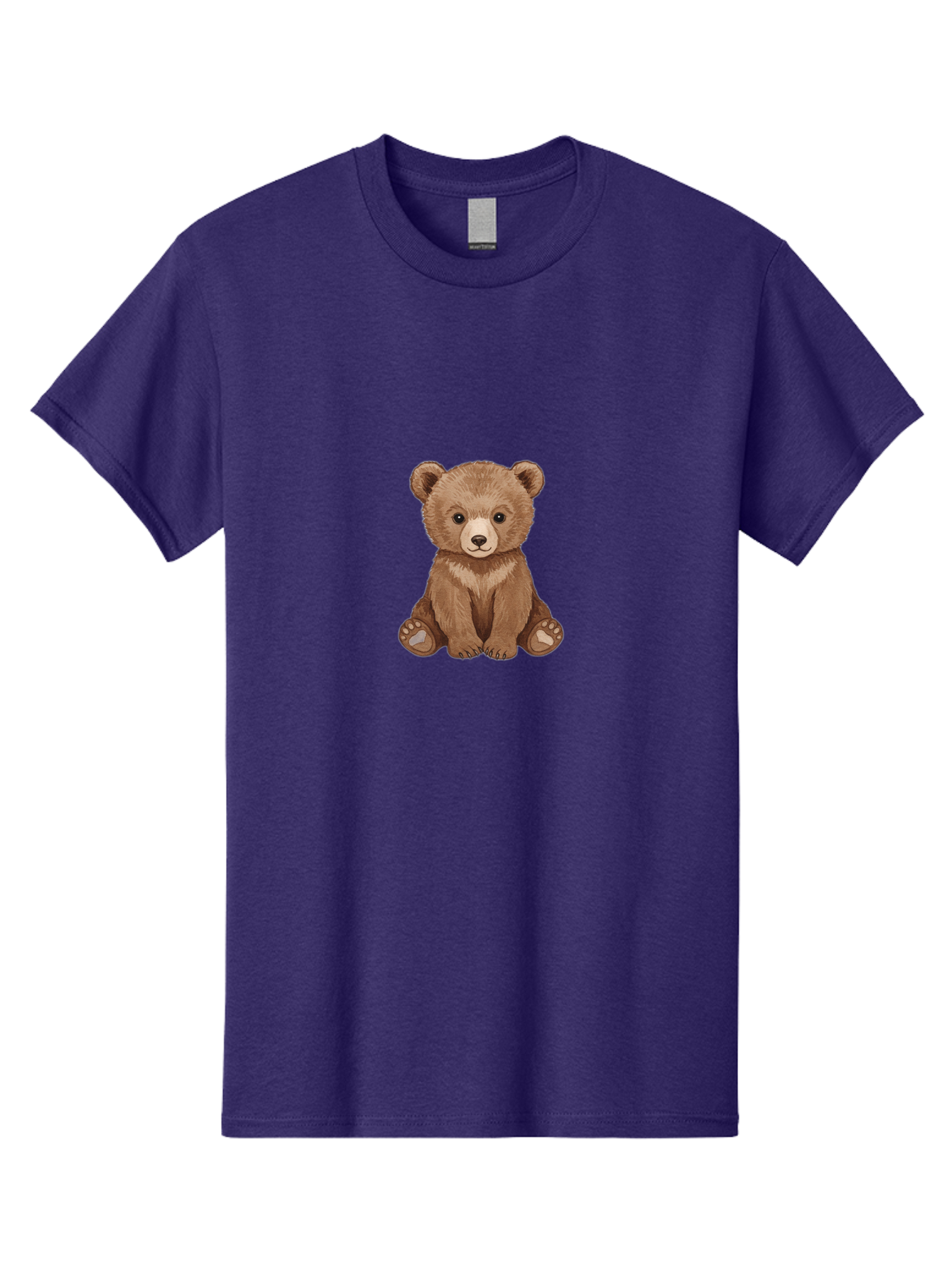 Cute-Brown-Bear Men'S Graphic Tee, 100% Cotton, Comfortable Casual Summer Wear, Machine Washable, Vintage Camera, Old Camera, Antique Camera, Black Camera, Classic Photography, Photography Equipment, Nostalgic Device, Film Camera, Camera Art Baf000