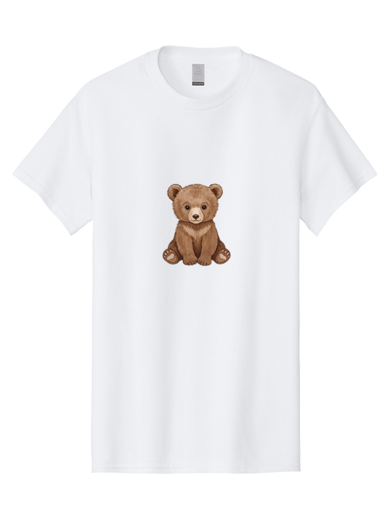 Cute-Brown-Bear Men'S Graphic Tee, 100% Cotton, Comfortable Casual Summer Wear, Machine Washable, Vintage Camera, Old Camera, Antique Camera, Black Camera, Classic Photography, Photography Equipment, Nostalgic Device, Film Camera, Camera Art Baf000