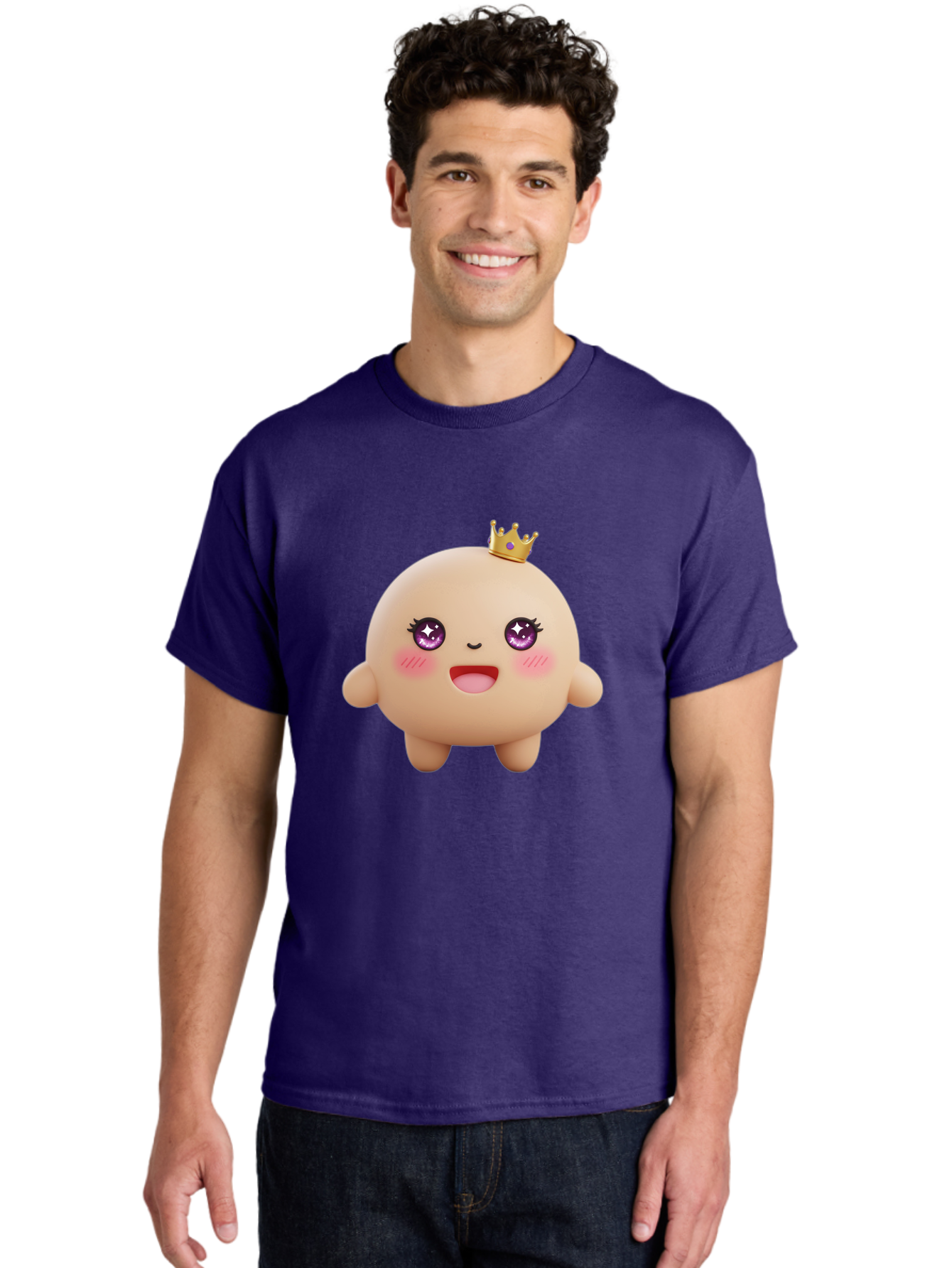 Cute-Crowned-Blob Men'S Graphic Tee, 100% Cotton, Comfortable Casual Summer Wear, Machine Washable, Vintage Camera, Old Camera, Antique Camera, Black Camera, Classic Photography, Photography Equipment, Nostalgic Device, Film Camera, Camera Art Baf002