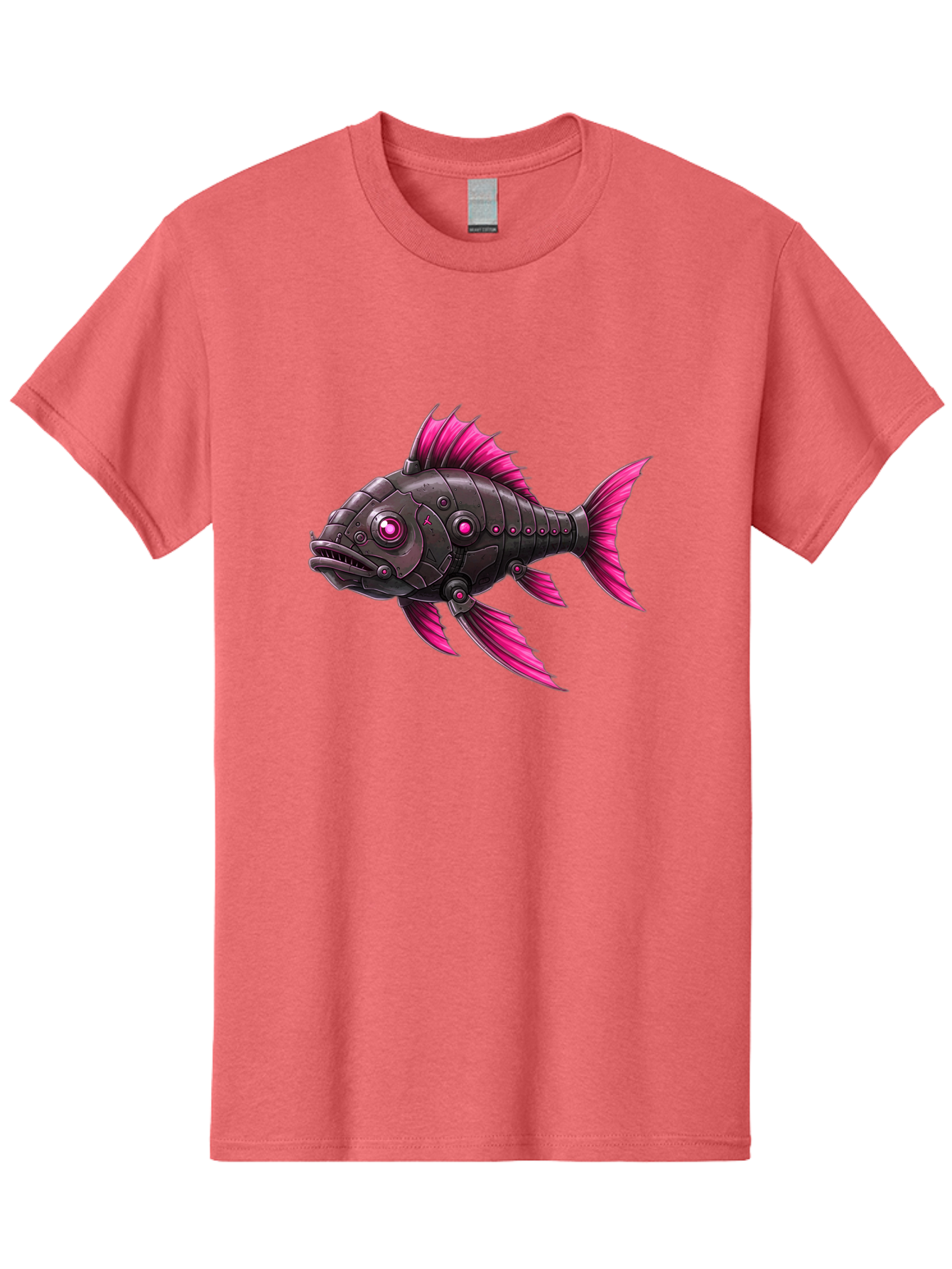 Cyber-Fish Men'S Graphic Tee, 100% Cotton, Comfortable Casual Summer Wear, Machine Washable, Vintage Camera, Old Camera, Antique Camera, Black Camera, Classic Photography, Photography Equipment, Nostalgic Device, Film Camera, Camera Art Baf006