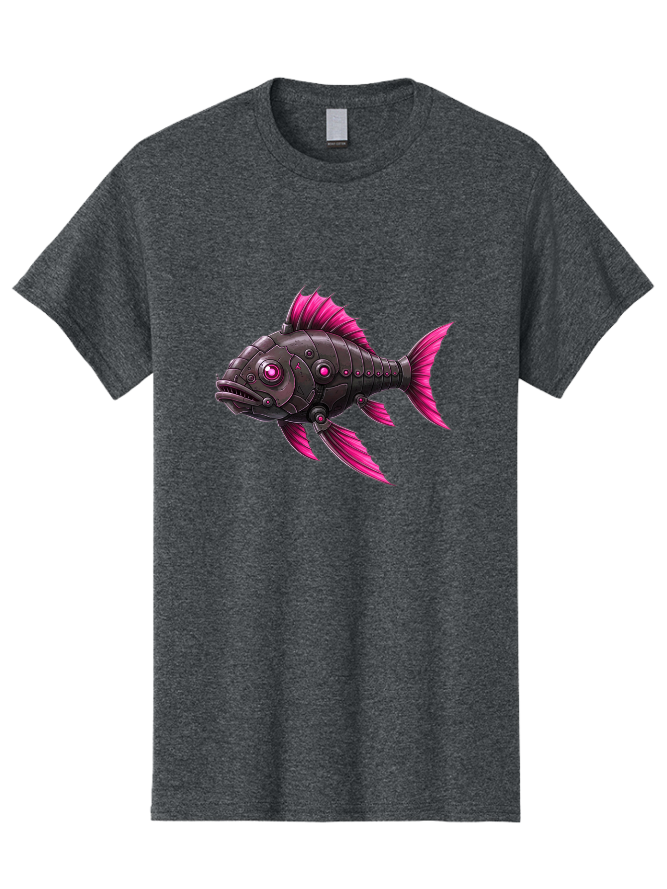 Cyber-Fish Men'S Graphic Tee, 100% Cotton, Comfortable Casual Summer Wear, Machine Washable, Vintage Camera, Old Camera, Antique Camera, Black Camera, Classic Photography, Photography Equipment, Nostalgic Device, Film Camera, Camera Art Baf006