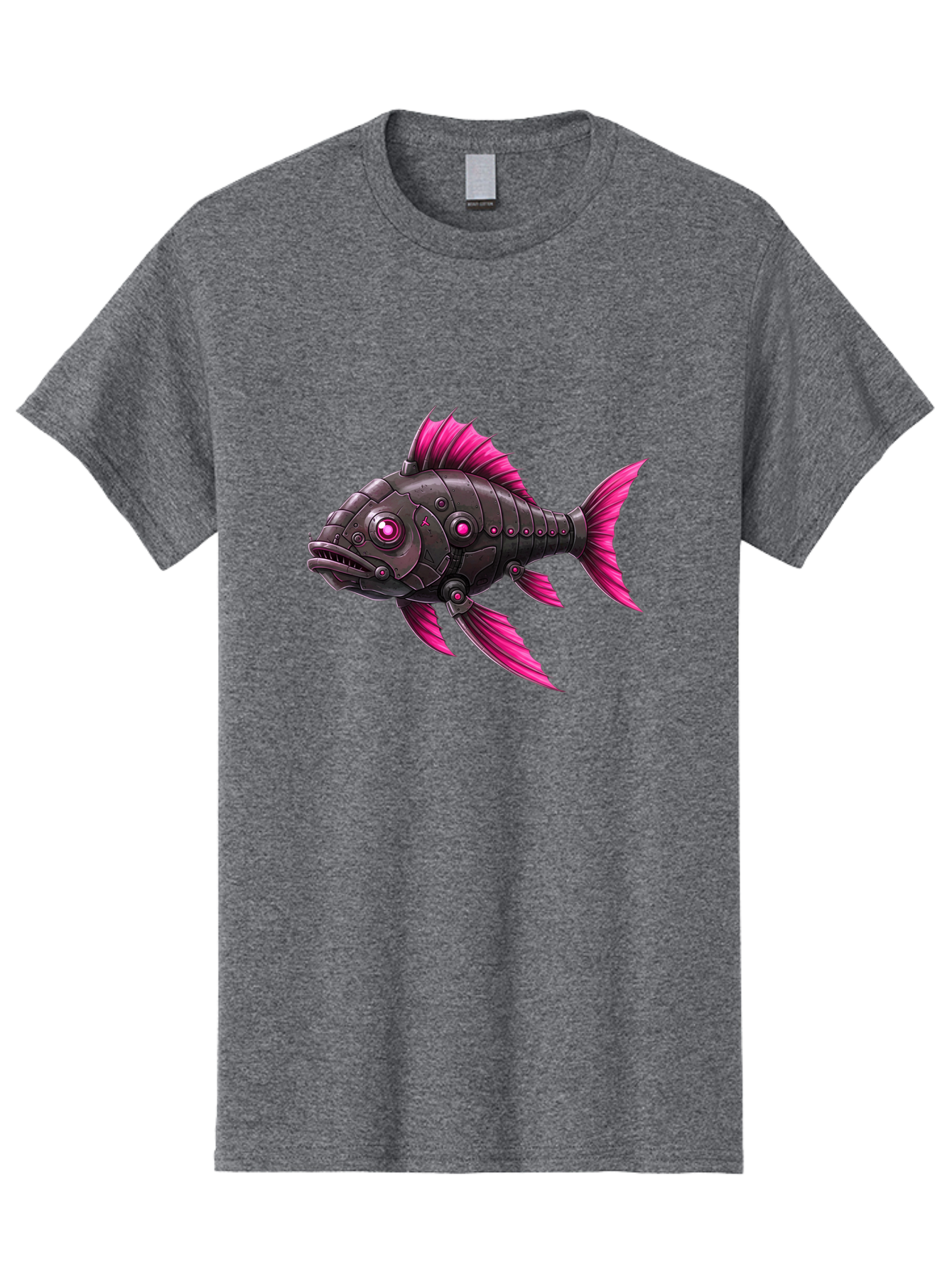 Cyber-Fish Men'S Graphic Tee, 100% Cotton, Comfortable Casual Summer Wear, Machine Washable, Vintage Camera, Old Camera, Antique Camera, Black Camera, Classic Photography, Photography Equipment, Nostalgic Device, Film Camera, Camera Art Baf006