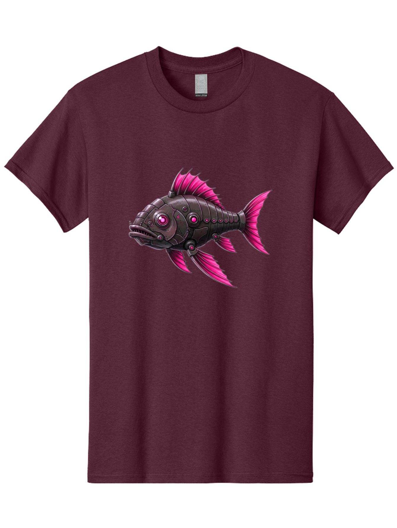 Cyber-Fish Men'S Graphic Tee, 100% Cotton, Comfortable Casual Summer Wear, Machine Washable, Vintage Camera, Old Camera, Antique Camera, Black Camera, Classic Photography, Photography Equipment, Nostalgic Device, Film Camera, Camera Art Baf006