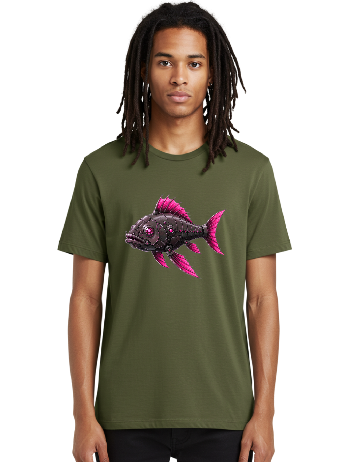Cyber-Fish Men'S Graphic Tee, 100% Cotton, Comfortable Casual Summer Wear, Machine Washable, Vintage Camera, Old Camera, Antique Camera, Black Camera, Classic Photography, Photography Equipment, Nostalgic Device, Film Camera, Camera Art Baf006