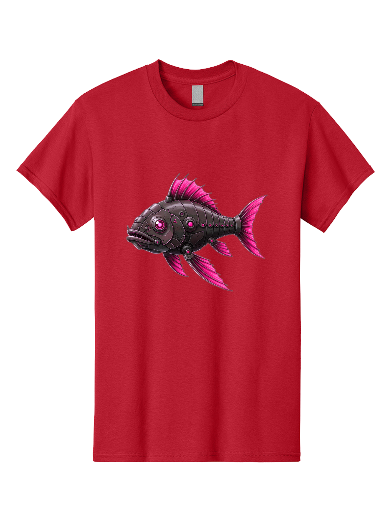 Cyber-Fish Men'S Graphic Tee, 100% Cotton, Comfortable Casual Summer Wear, Machine Washable, Vintage Camera, Old Camera, Antique Camera, Black Camera, Classic Photography, Photography Equipment, Nostalgic Device, Film Camera, Camera Art Baf006