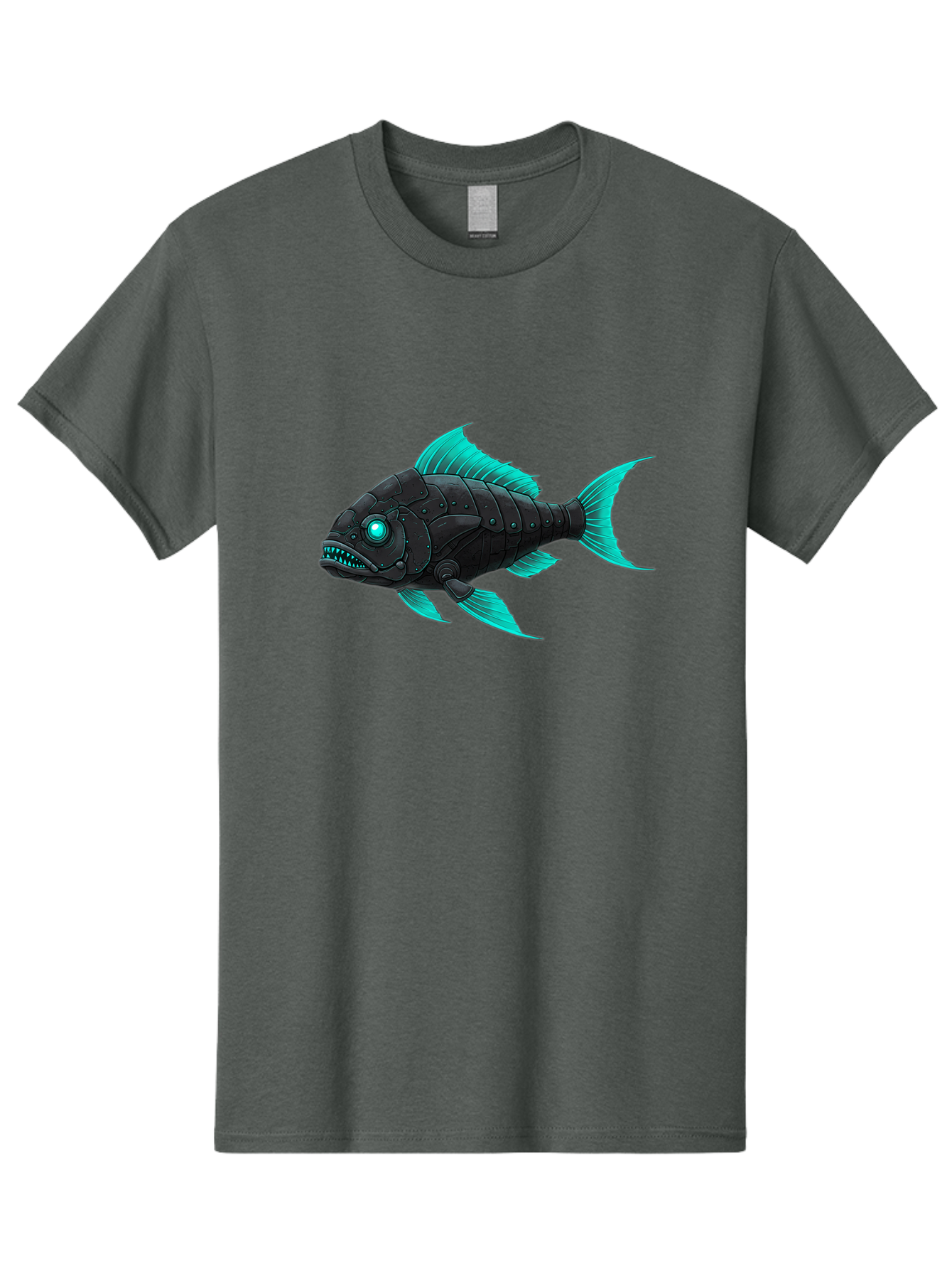 Cybernetic-Fish Men'S Graphic Tee, 100% Cotton, Comfortable Casual Summer Wear, Machine Washable, Vintage Camera, Old Camera, Antique Camera, Black Camera, Classic Photography, Photography Equipment, Nostalgic Device, Film Camera, Camera Art Baf007