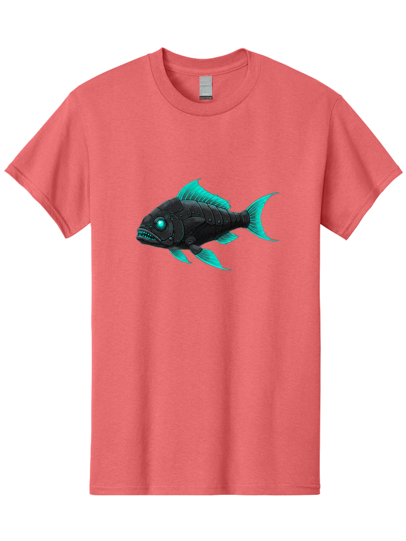 Cybernetic-Fish Men'S Graphic Tee, 100% Cotton, Comfortable Casual Summer Wear, Machine Washable, Vintage Camera, Old Camera, Antique Camera, Black Camera, Classic Photography, Photography Equipment, Nostalgic Device, Film Camera, Camera Art Baf007