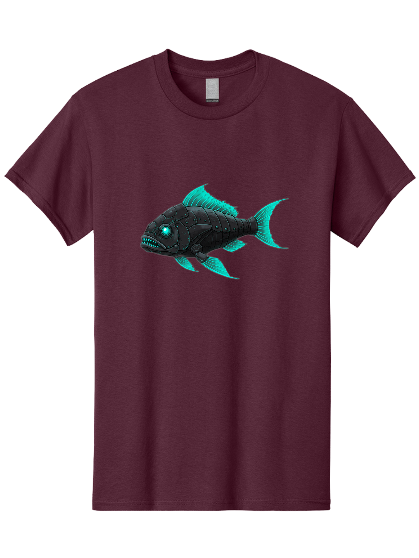 Cybernetic-Fish Men'S Graphic Tee, 100% Cotton, Comfortable Casual Summer Wear, Machine Washable, Vintage Camera, Old Camera, Antique Camera, Black Camera, Classic Photography, Photography Equipment, Nostalgic Device, Film Camera, Camera Art Baf007