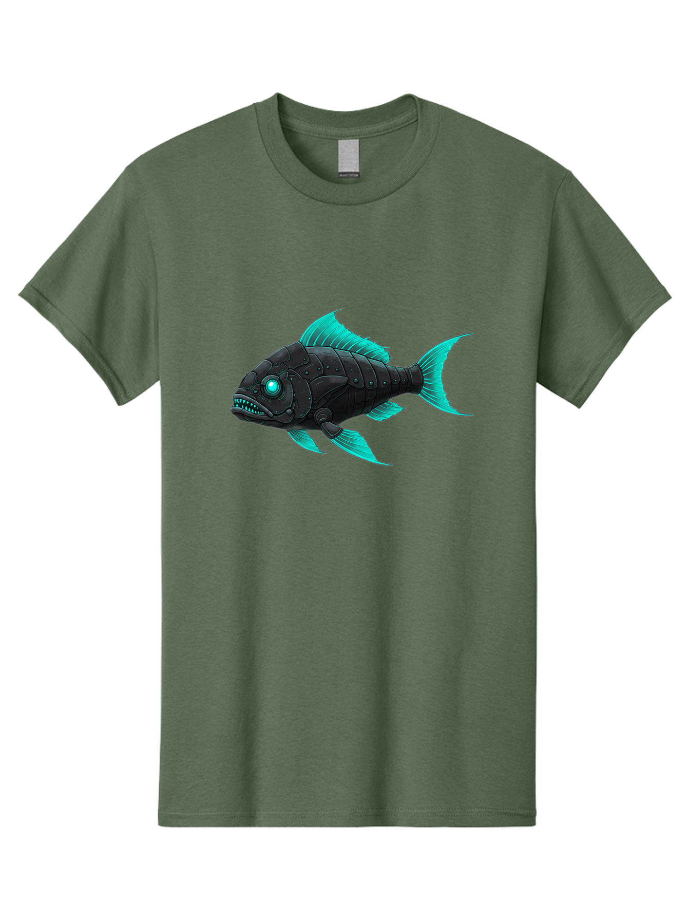 Cybernetic-Fish Men'S Graphic Tee, 100% Cotton, Comfortable Casual Summer Wear, Machine Washable, Vintage Camera, Old Camera, Antique Camera, Black Camera, Classic Photography, Photography Equipment, Nostalgic Device, Film Camera, Camera Art Baf007
