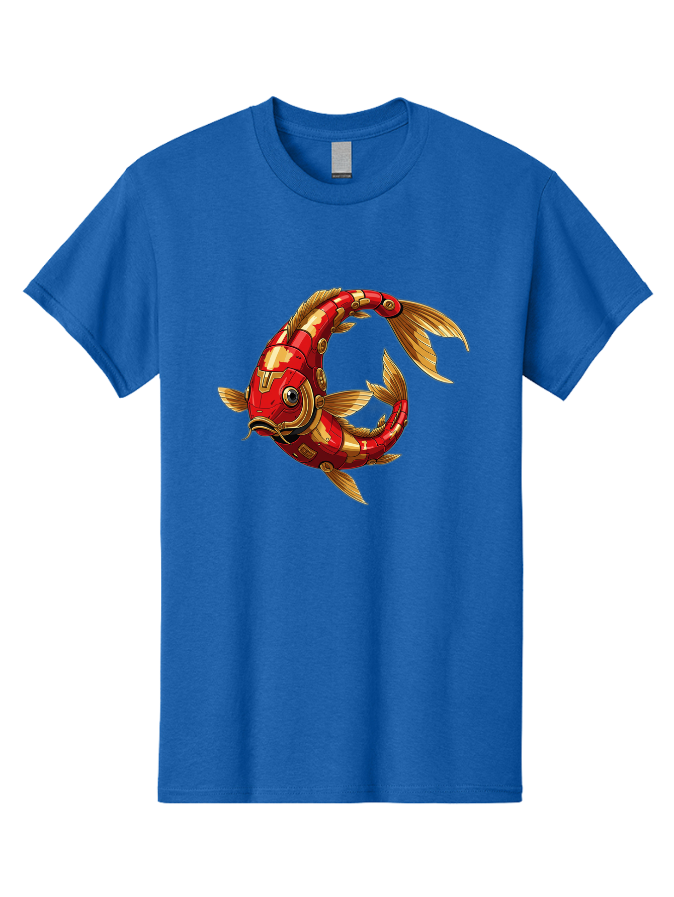 Cybernetic-Koi-Fish Men'S Graphic Tee, 100% Cotton, Comfortable Casual Summer Wear, Machine Washable, Vintage Camera, Old Camera, Antique Camera, Black Camera, Classic Photography, Photography Equipment, Nostalgic Device, Film Camera, Baf008