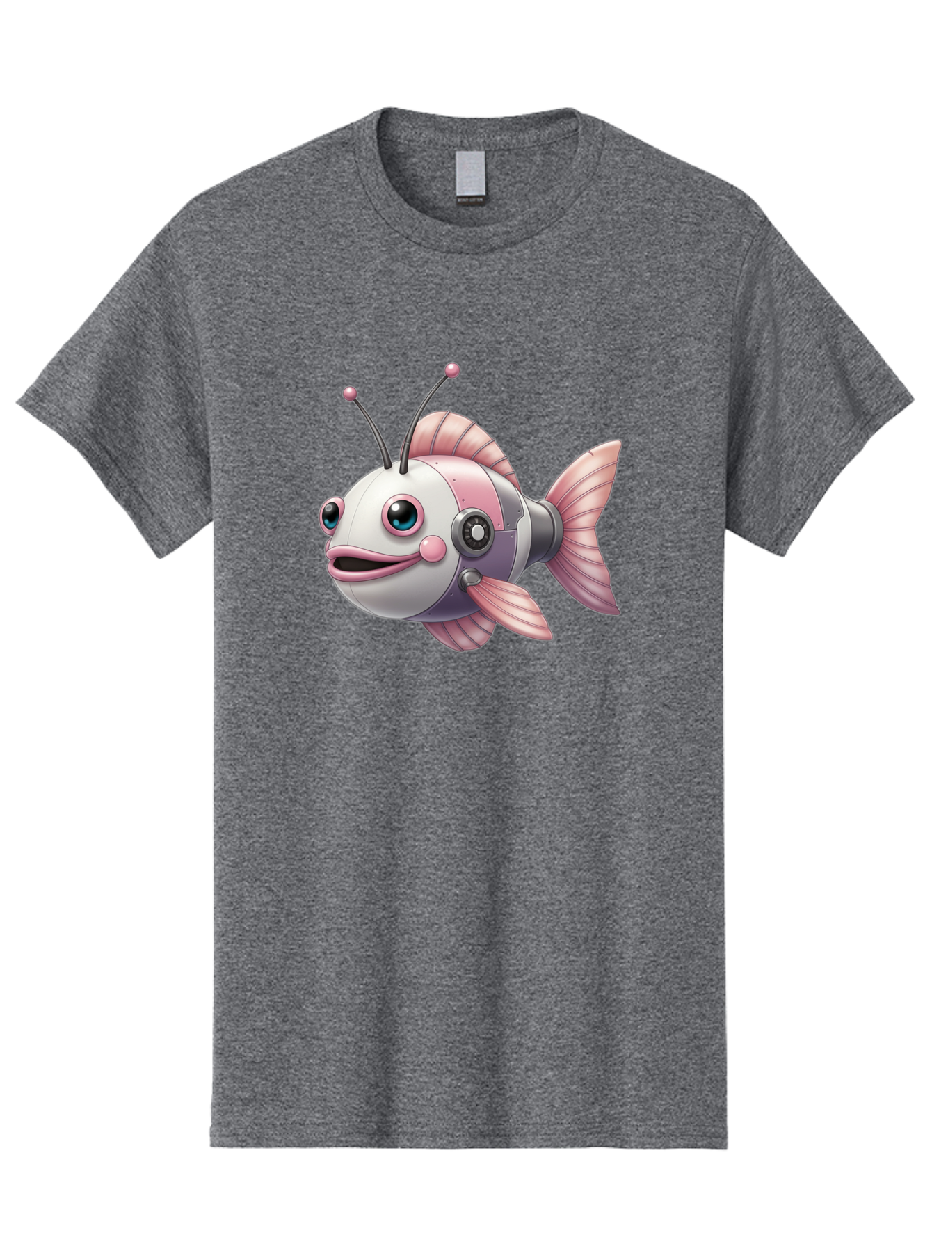 Cyborg-Fish Men'S Graphic Tee, 100% Cotton, Comfortable Casual Summer Wear, Machine Washable, Vintage Camera, Old Camera, Antique Camera, Black Camera, Classic Photography, Photography Equipment, Nostalgic Device, Film Camera, Camera Art Baf012