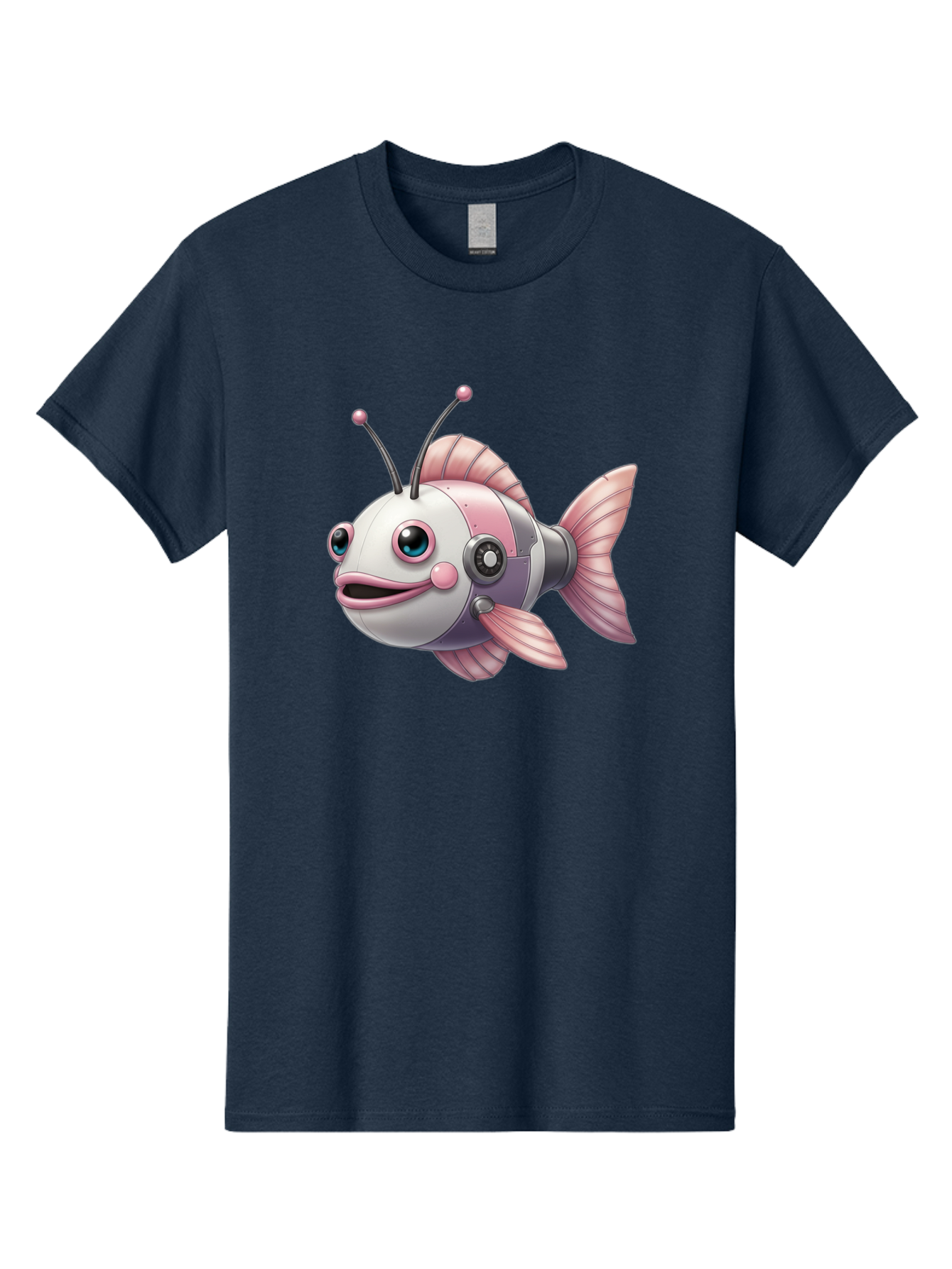 Cyborg-Fish Men'S Graphic Tee, 100% Cotton, Comfortable Casual Summer Wear, Machine Washable, Vintage Camera, Old Camera, Antique Camera, Black Camera, Classic Photography, Photography Equipment, Nostalgic Device, Film Camera, Camera Art Baf012