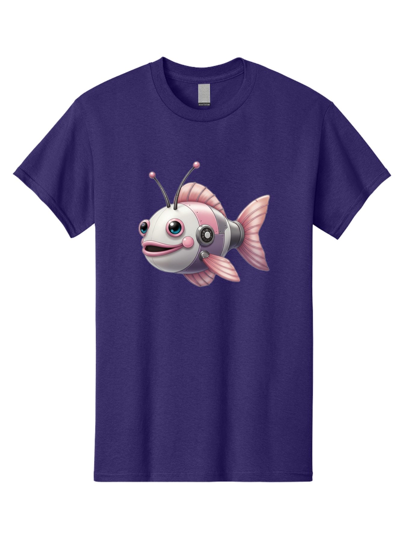 Cyborg-Fish Men'S Graphic Tee, 100% Cotton, Comfortable Casual Summer Wear, Machine Washable, Vintage Camera, Old Camera, Antique Camera, Black Camera, Classic Photography, Photography Equipment, Nostalgic Device, Film Camera, Camera Art Baf012