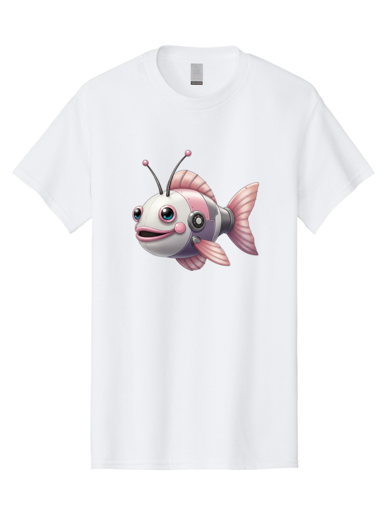 Cyborg-Fish Men'S Graphic Tee, 100% Cotton, Comfortable Casual Summer Wear, Machine Washable, Vintage Camera, Old Camera, Antique Camera, Black Camera, Classic Photography, Photography Equipment, Nostalgic Device, Film Camera, Camera Art Baf012