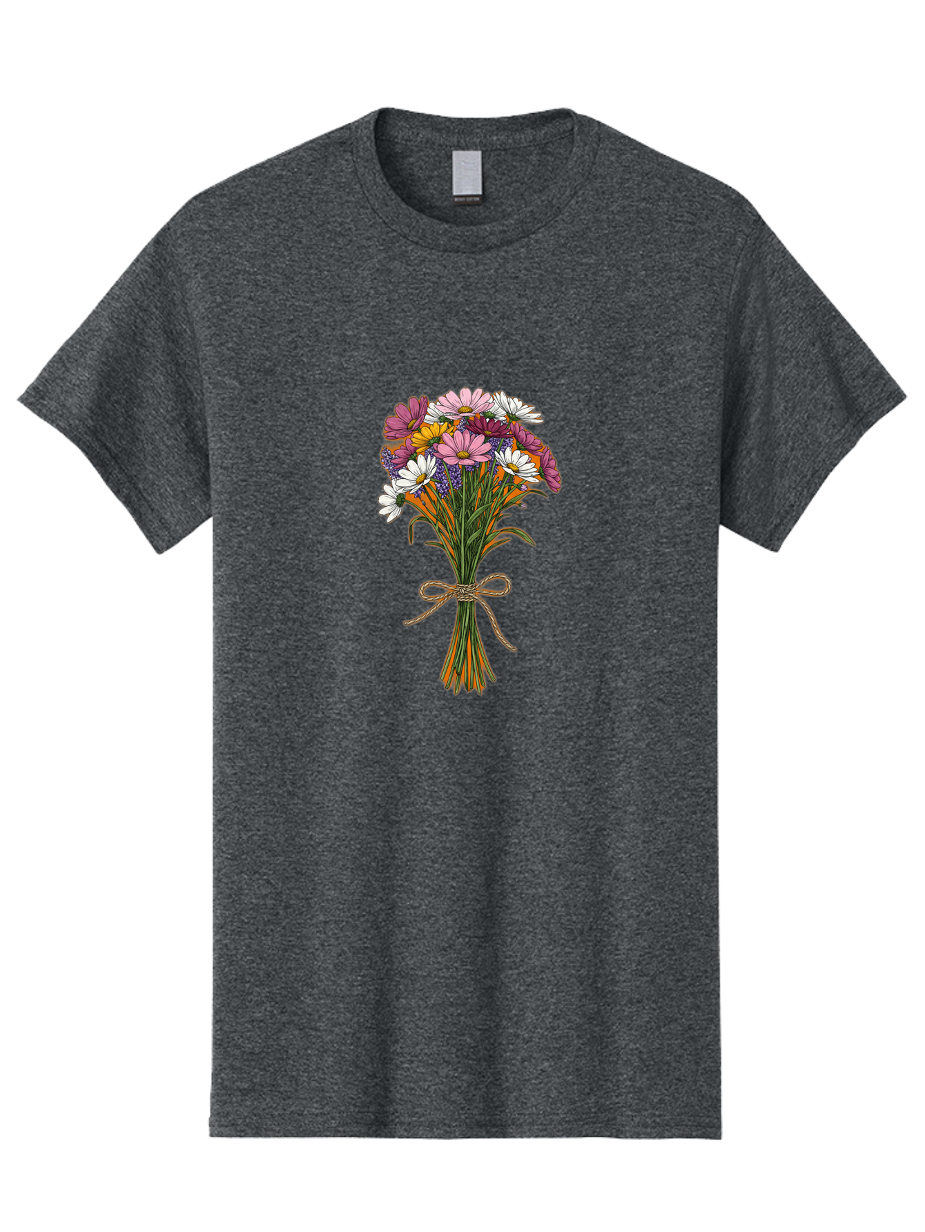 Daisy-Bouquet Men'S Graphic Tee, 100% Cotton, Comfortable Casual Summer Wear, Machine Washable, Vintage Camera, Old Camera, Antique Camera, Black Camera, Classic Photography, Photography Equipment, Nostalgic Device, Film Camera, Camera Art Baf014