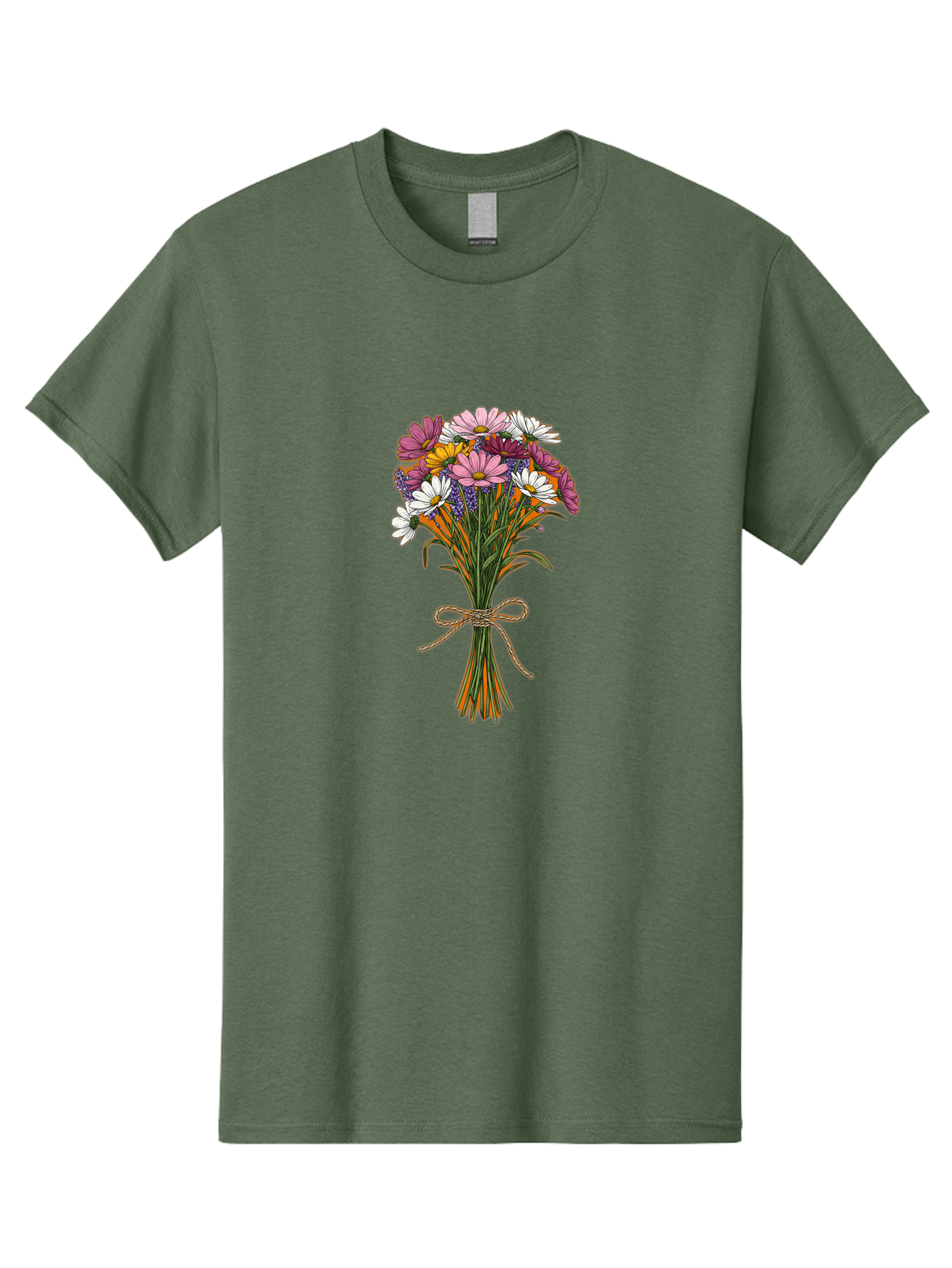 Daisy-Bouquet Men'S Graphic Tee, 100% Cotton, Comfortable Casual Summer Wear, Machine Washable, Vintage Camera, Old Camera, Antique Camera, Black Camera, Classic Photography, Photography Equipment, Nostalgic Device, Film Camera, Camera Art Baf014