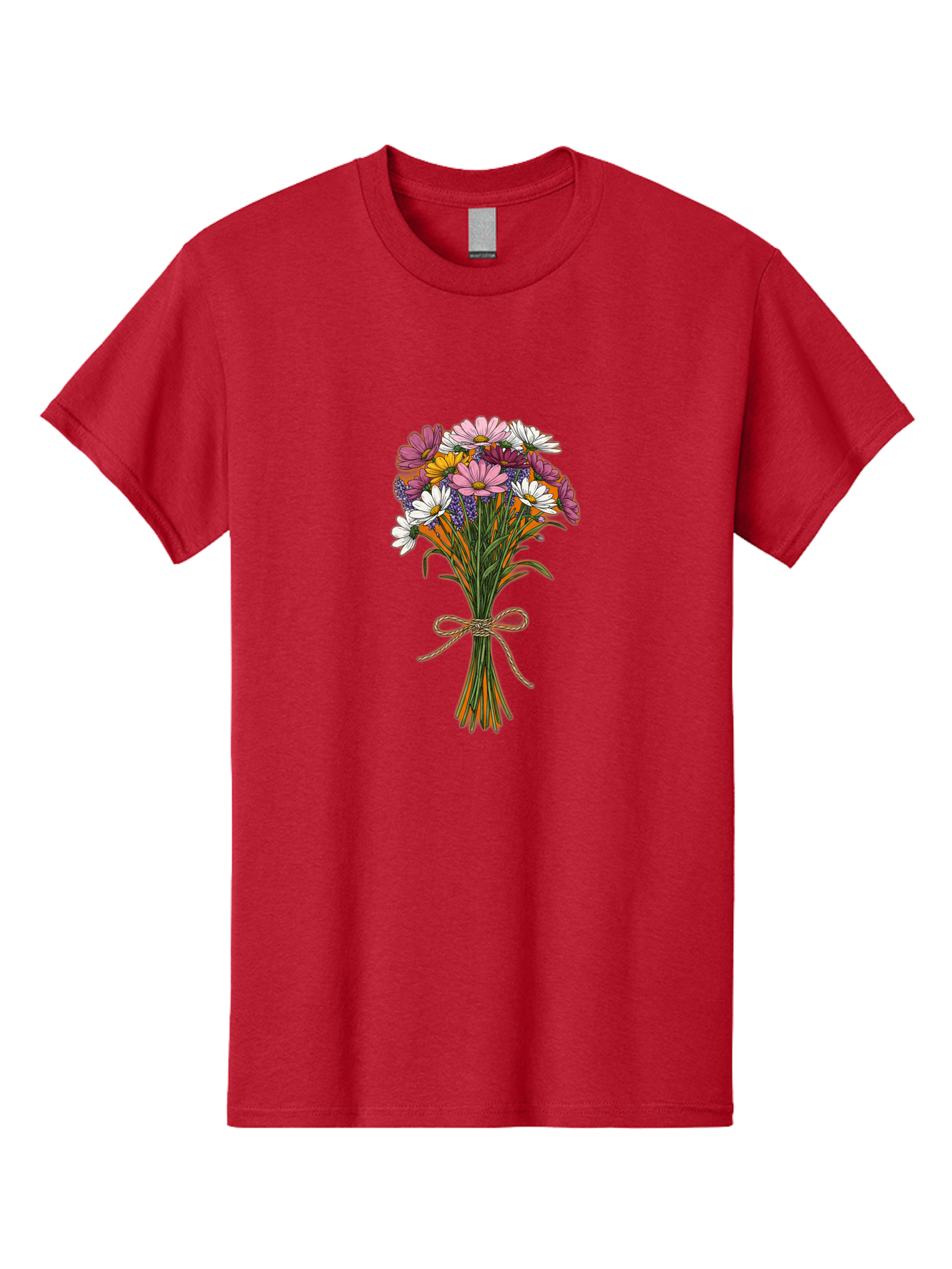 Daisy-Bouquet Men'S Graphic Tee, 100% Cotton, Comfortable Casual Summer Wear, Machine Washable, Vintage Camera, Old Camera, Antique Camera, Black Camera, Classic Photography, Photography Equipment, Nostalgic Device, Film Camera, Camera Art Baf014