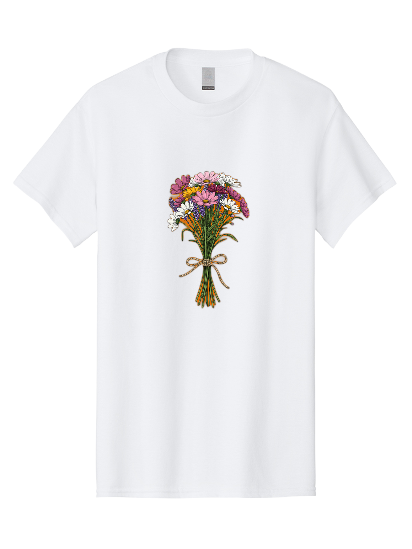 Daisy-Bouquet Men'S Graphic Tee, 100% Cotton, Comfortable Casual Summer Wear, Machine Washable, Vintage Camera, Old Camera, Antique Camera, Black Camera, Classic Photography, Photography Equipment, Nostalgic Device, Film Camera, Camera Art Baf014
