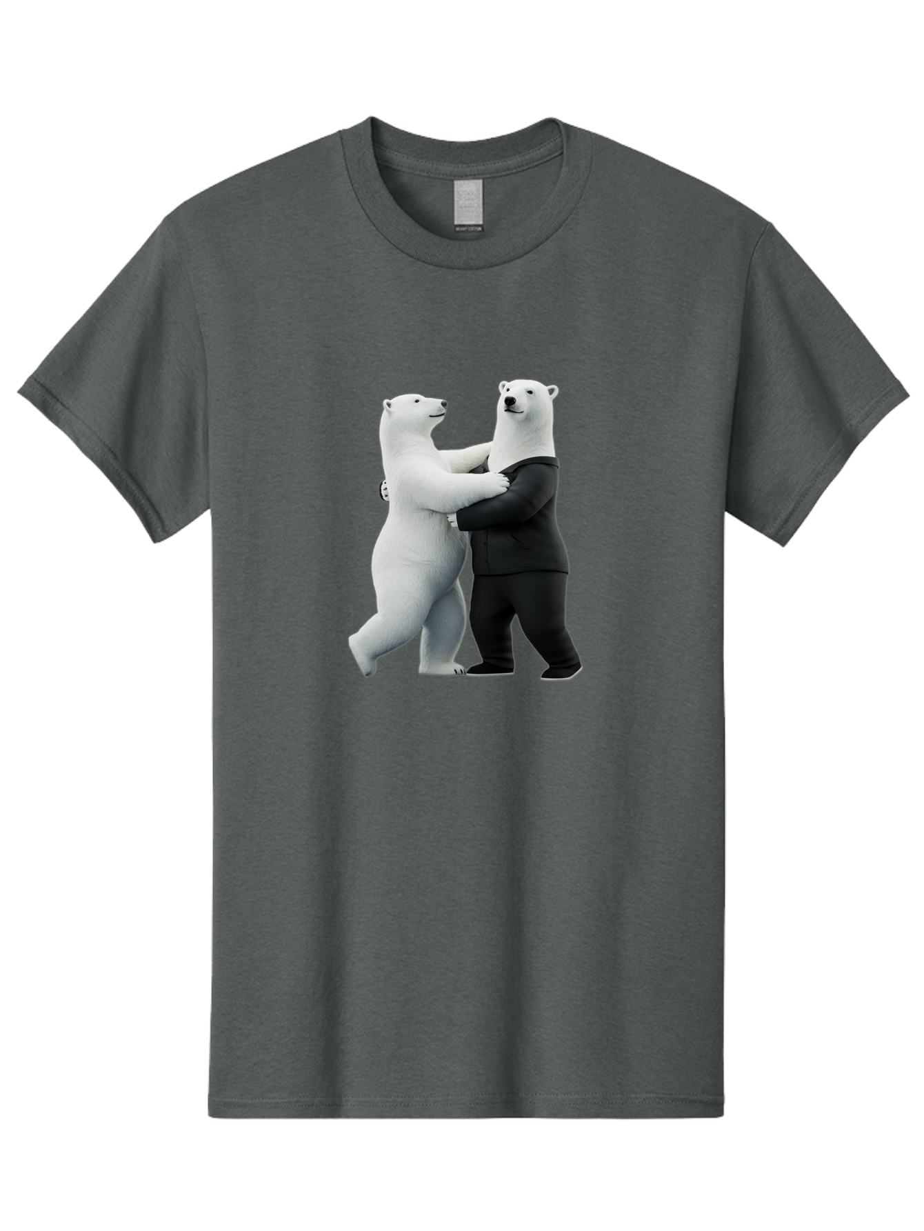 Dancing-Polar-Bears-1 Men'S Graphic Tee, 100% Cotton, Comfortable Casual Summer Wear, Machine Washable, Vintage Camera, Old Camera, Antique Camera, Black Camera, Classic Photography, Photography Equipment, Nostalgic Device, Film Camera, Baf018