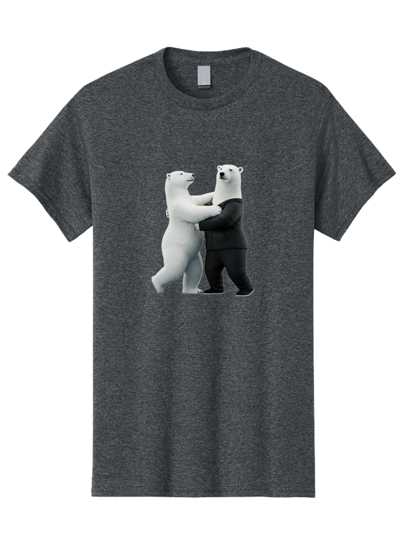 Dancing-Polar-Bears-1 Men'S Graphic Tee, 100% Cotton, Comfortable Casual Summer Wear, Machine Washable, Vintage Camera, Old Camera, Antique Camera, Black Camera, Classic Photography, Photography Equipment, Nostalgic Device, Film Camera, Baf018