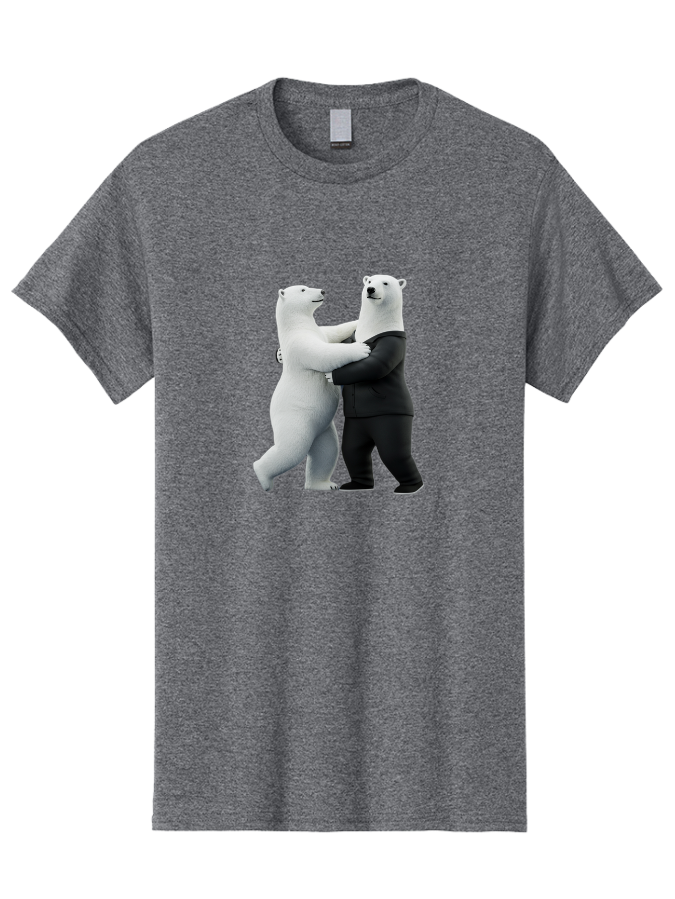 Dancing-Polar-Bears-1 Men'S Graphic Tee, 100% Cotton, Comfortable Casual Summer Wear, Machine Washable, Vintage Camera, Old Camera, Antique Camera, Black Camera, Classic Photography, Photography Equipment, Nostalgic Device, Film Camera, Baf018