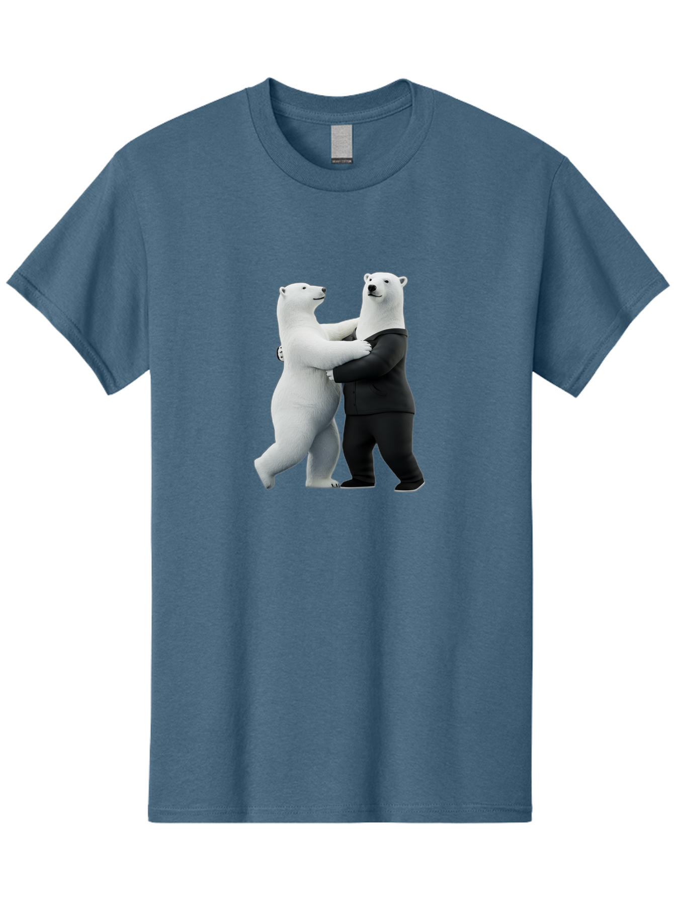 Dancing-Polar-Bears-1 Men'S Graphic Tee, 100% Cotton, Comfortable Casual Summer Wear, Machine Washable, Vintage Camera, Old Camera, Antique Camera, Black Camera, Classic Photography, Photography Equipment, Nostalgic Device, Film Camera, Baf018