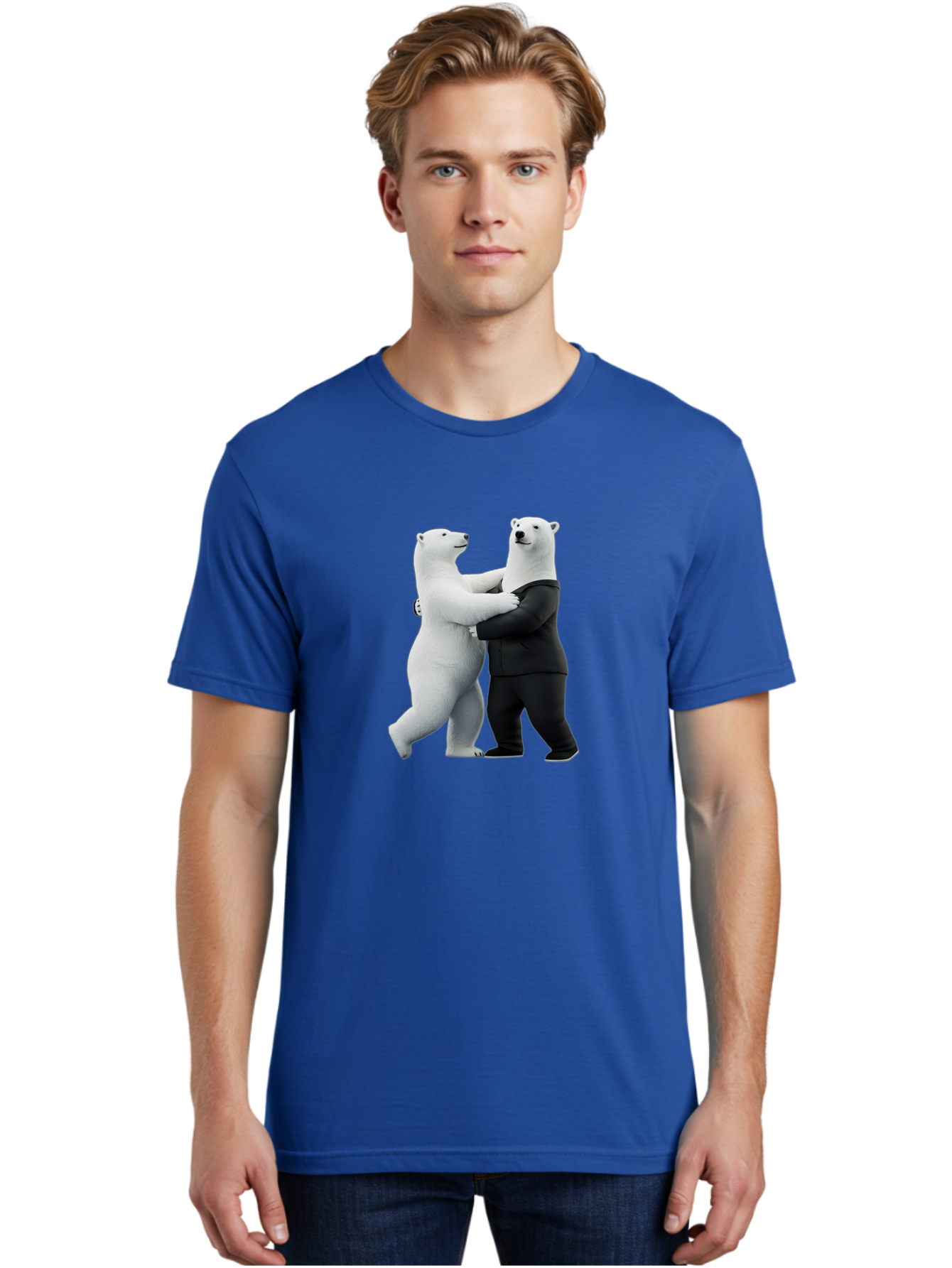 Dancing-Polar-Bears-1 Men'S Graphic Tee, 100% Cotton, Comfortable Casual Summer Wear, Machine Washable, Vintage Camera, Old Camera, Antique Camera, Black Camera, Classic Photography, Photography Equipment, Nostalgic Device, Film Camera, Baf018